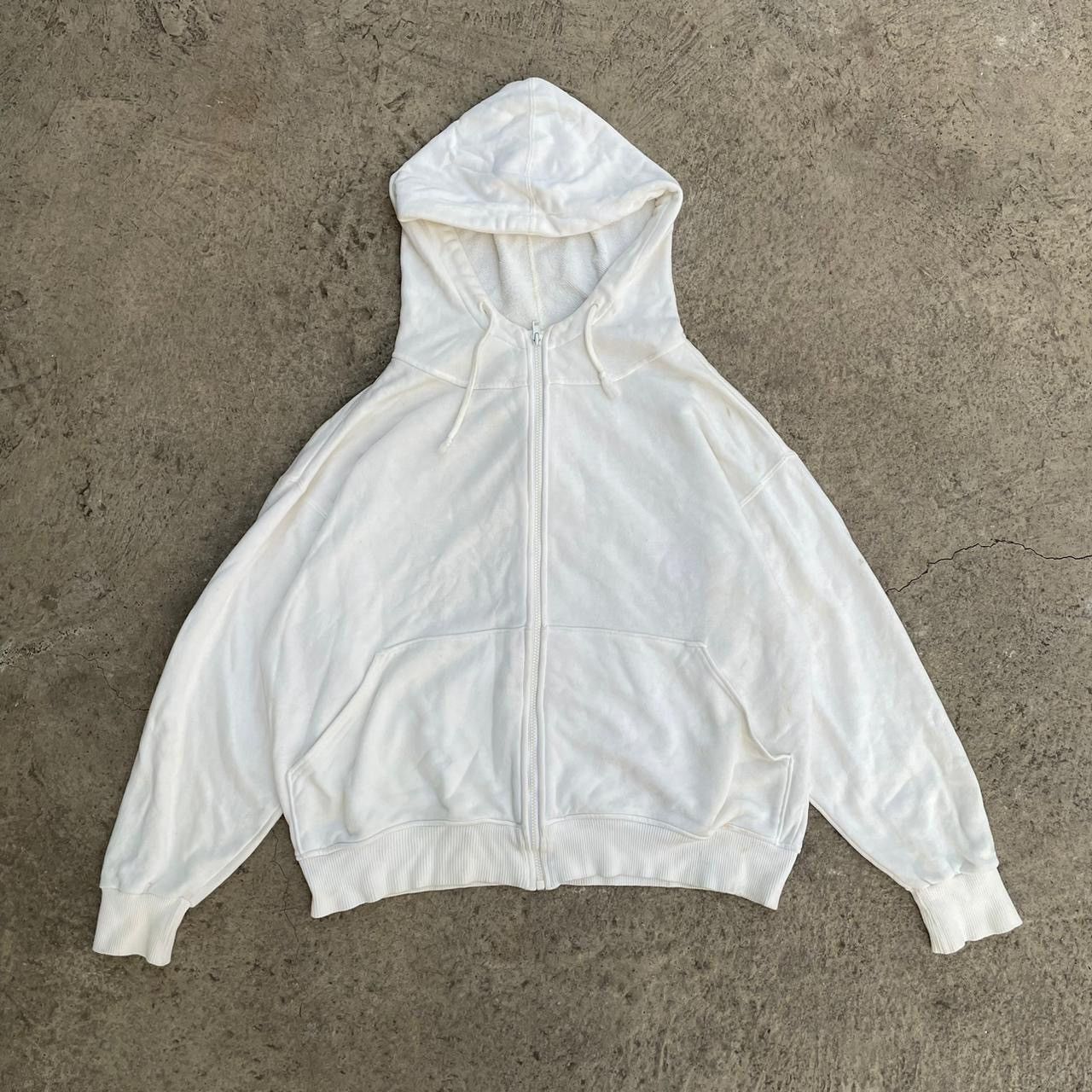 Issey miyake zip hoodie