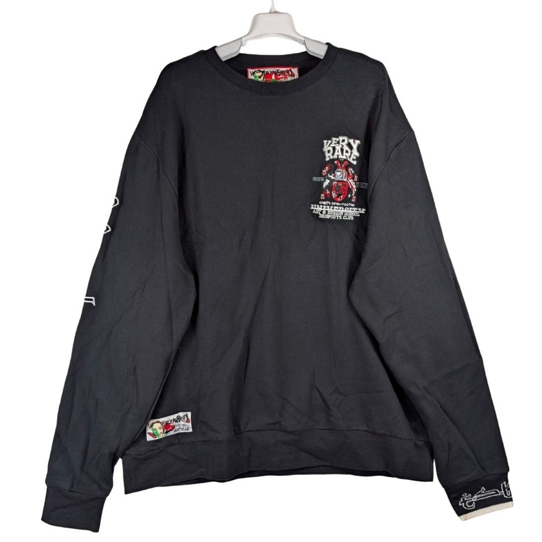 Unknown London Art School Dropouts Club Crewneck Black Rare Size L USED Size US L / EU 52-54 / 3 - 1 Thumbnail