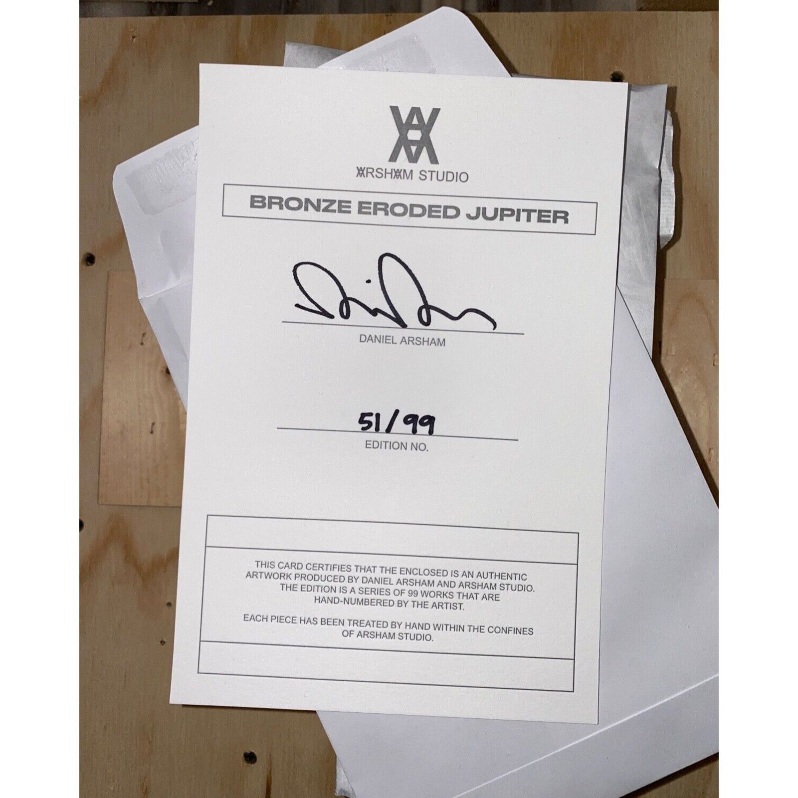 Other Daniel Arsham Eroded Jupiter 2020 Edition 51 of 99 Art Rare Size ONE SIZE - 6 Thumbnail
