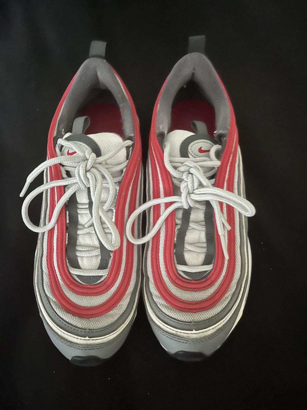 Nike Nike Air Max 97 Red/Grey Size US 7.5 / IT 37.5 - 1 Thumbnail