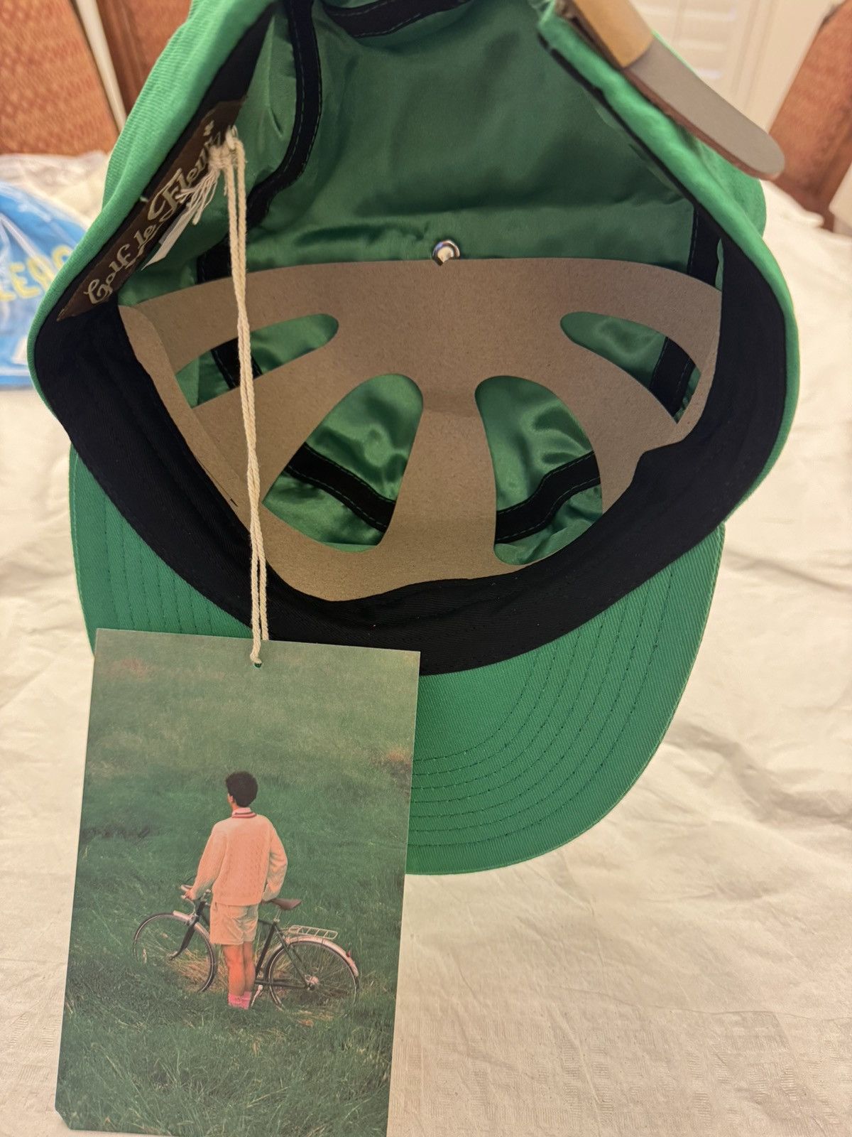 Golf le Fleur PETALERS PILLBOX HAT KELLY GREEN Size ONE SIZE - 5 Thumbnail