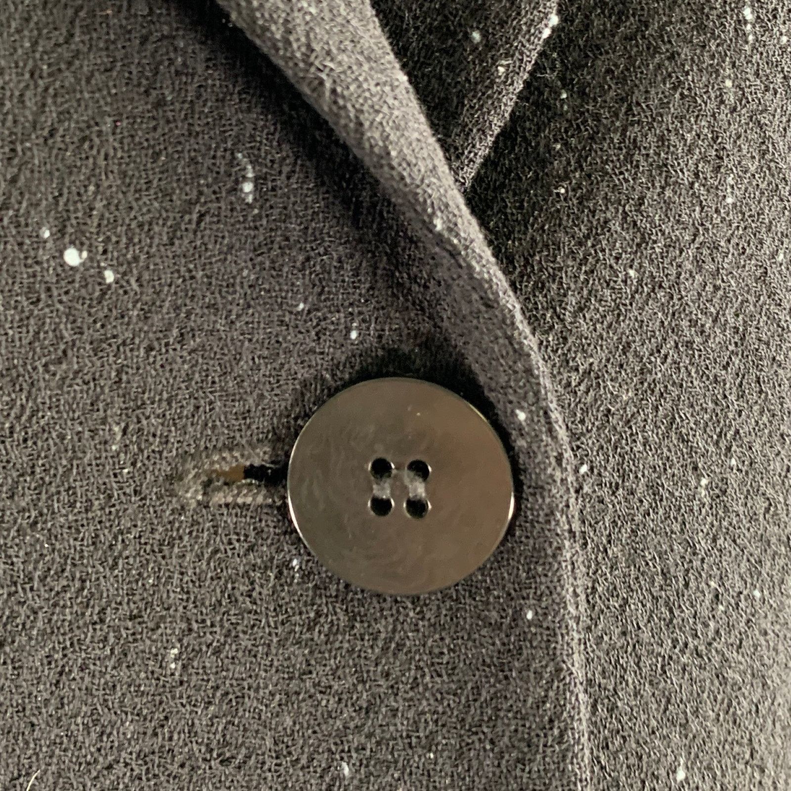 Lafayette 148 LAFAYETTE 148 Size 2 Black Blue Wool Blend Blazer Size XS / US 0-2 / IT 36-38 - 5 Thumbnail