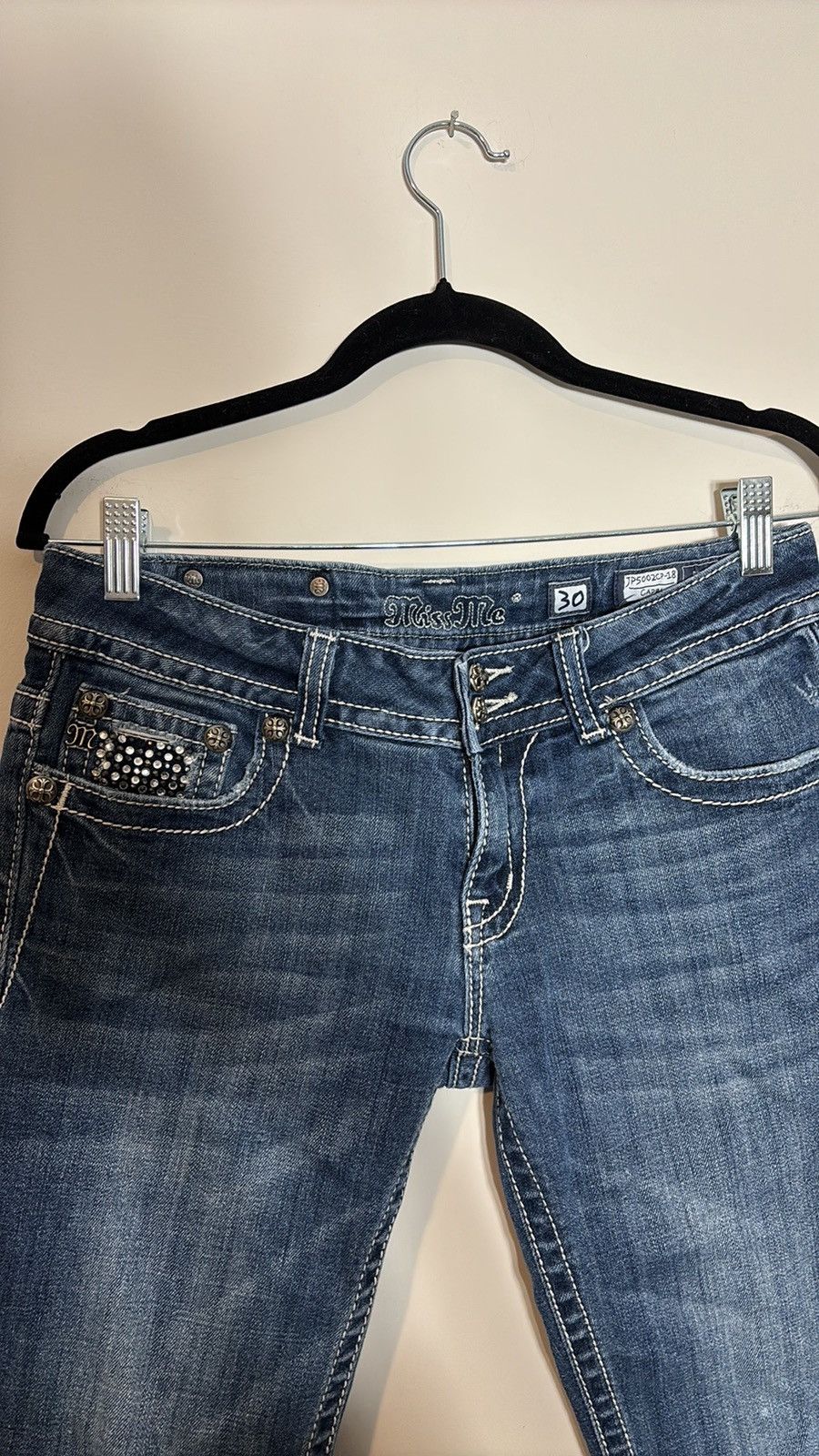 Miss Me Miss Me Capri Jeans Size 31" - 2 Thumbnail