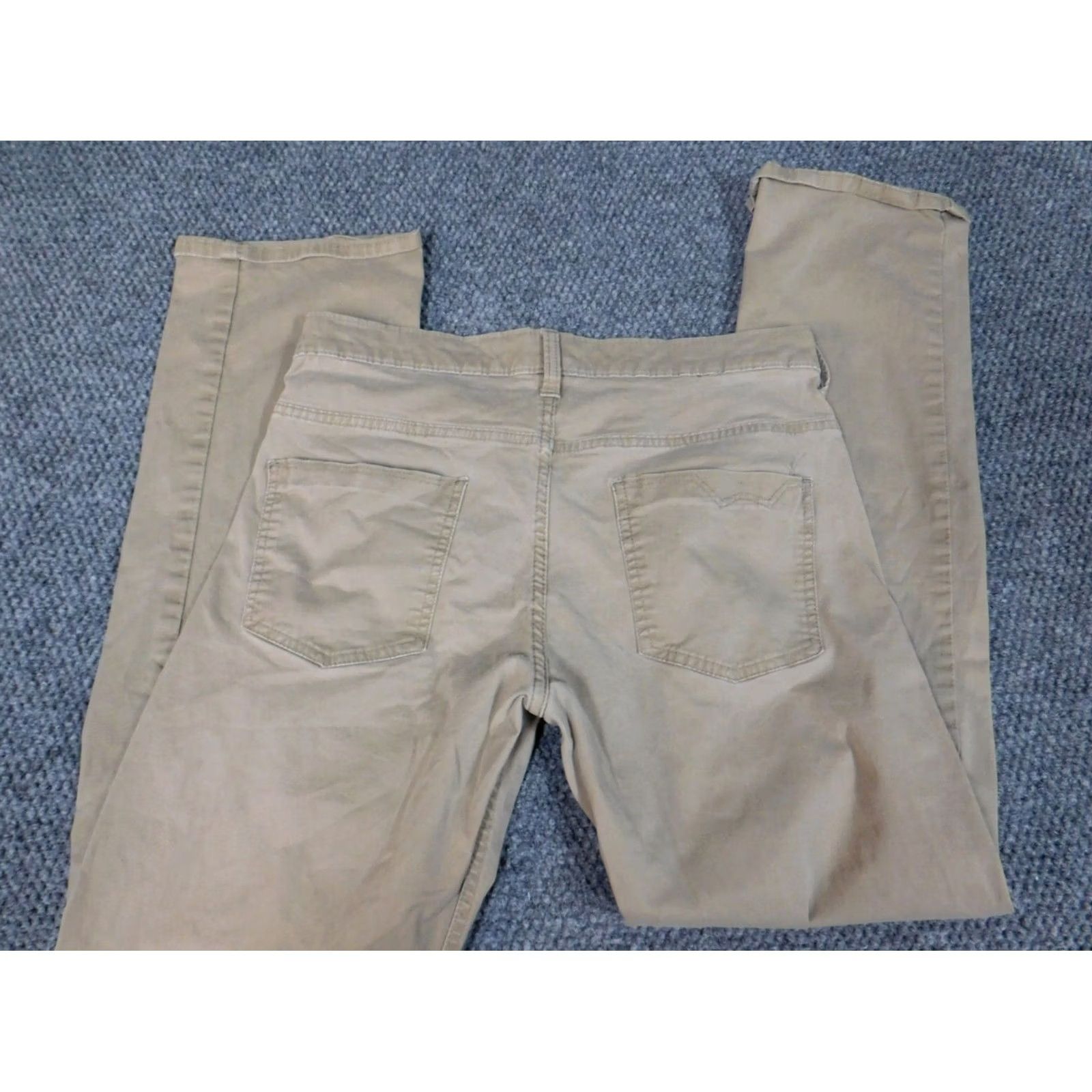 Wrangler Wrangler Pants 30x28 Beige Straight Chino Women Regular Pockets Stretch Canvas Vintage? No (Brand: Wrangler) Size 30" / US 8 / IT 44 - 4 Thumbnail