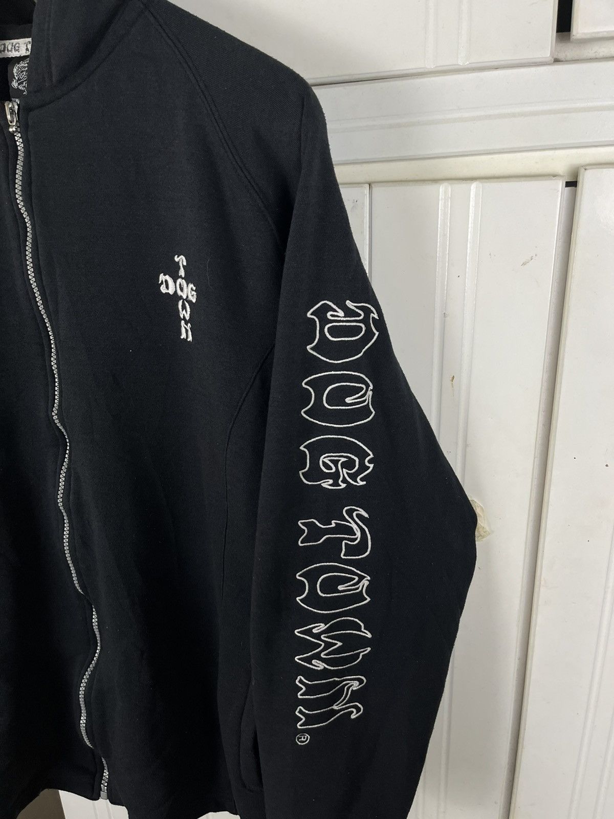 Dogtown × Vintage Vintage Dogtown Zip Up Hoodie Size US XL / EU 56 / 4 - 4 Thumbnail