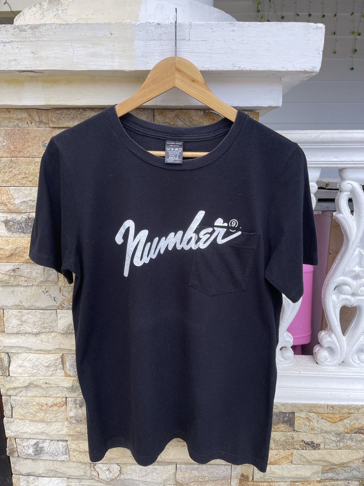 Last Drop🔥Rare🔥Number (N)ine Japan Pocket Tee