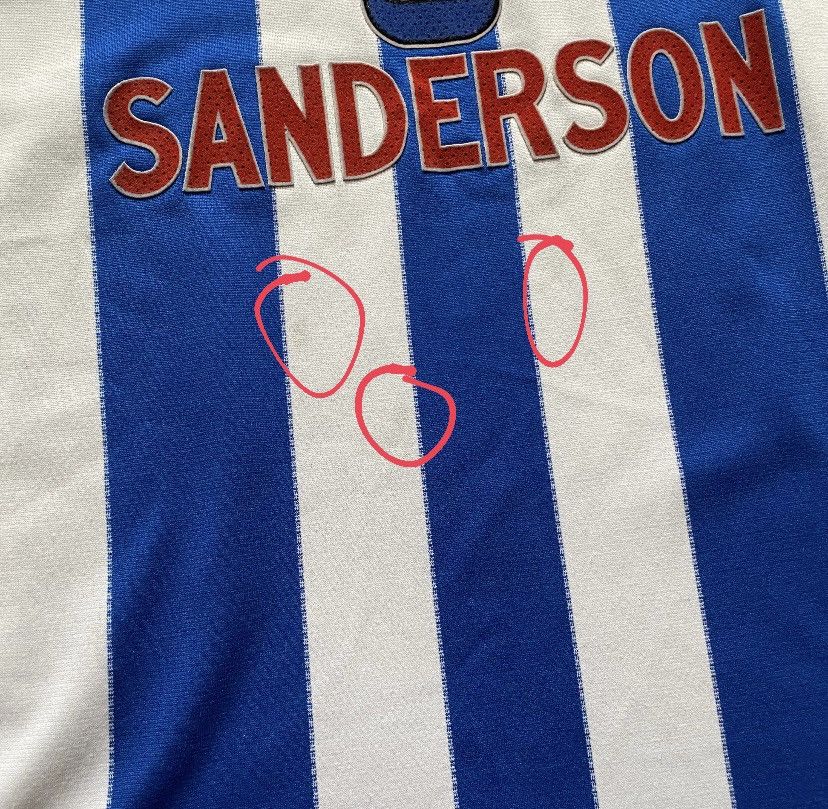Vintage 1999/00 Puma Sheffield Wednesday Soccer Jersey Y2K Home Size US L / EU 52-54 / 3 - 7 Thumbnail