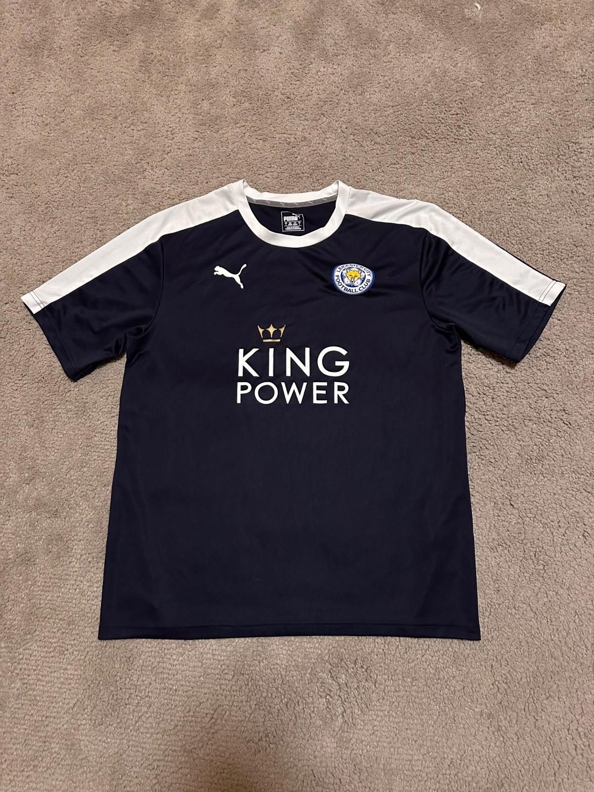 Puma LEICESTER CITY 2015/16 TRAINING SOCCER FOOTBALL SHIRT JERSEY Size US L / EU 52-54 / 3 - 1 Thumbnail