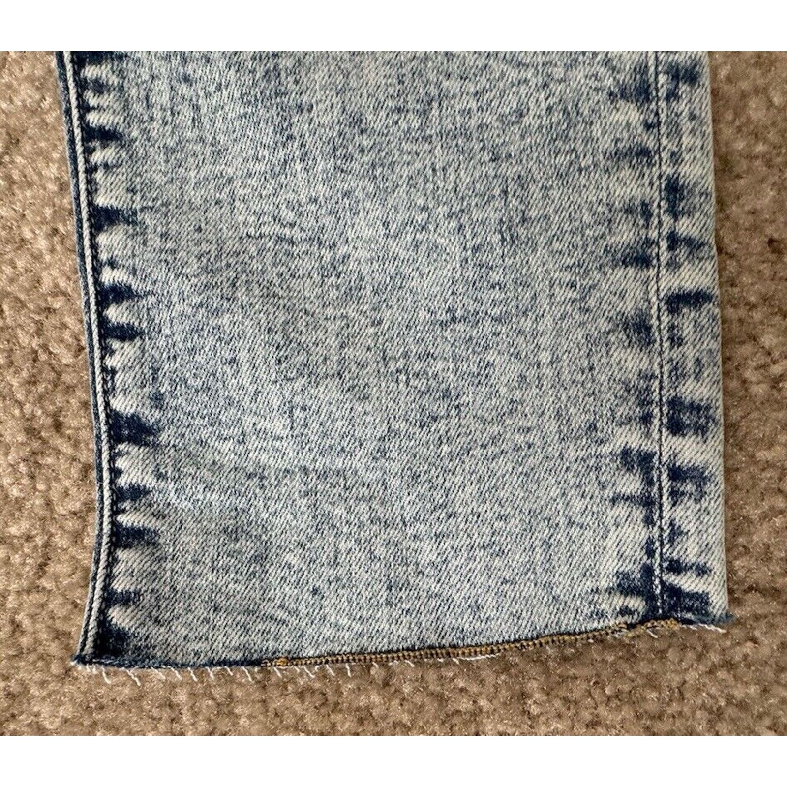 Edwin EDWIN BREE Cosmic Slim Straight Raw Hem Jeans Womens Size 24 Size 24" / US 00 / IT 34 - 4 Thumbnail