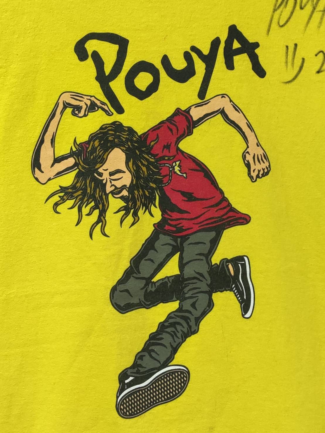 Fuck The Population × G59 Records 1of1 Signed by Pouya " Skank Man " Parody Circle Jerks Size US M / EU 48-50 / 2 - 3 Thumbnail