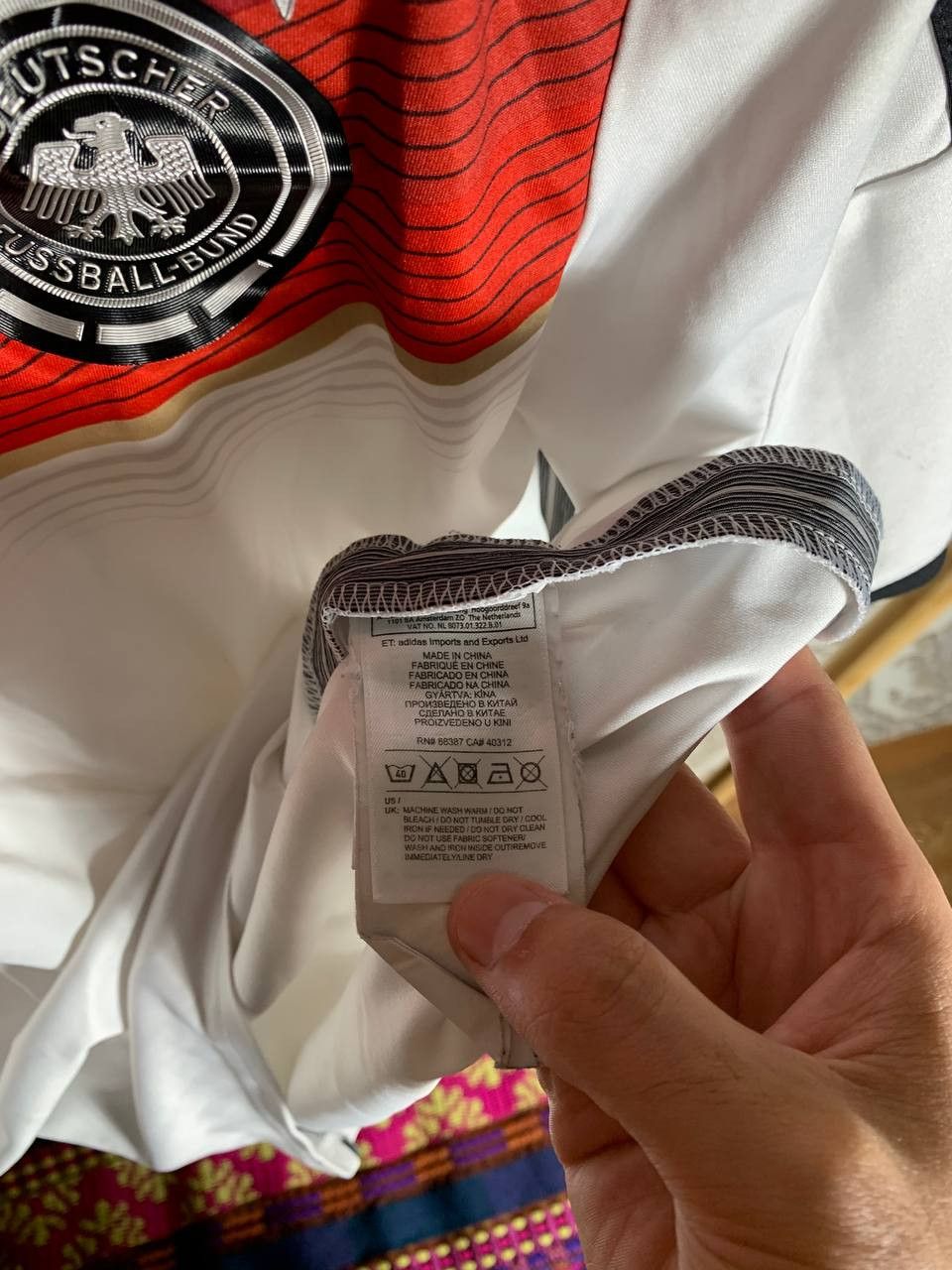 Adidas Vintage Adidas Germany Retro Soccer Jersey Bloke Y2K 90s Size US M / EU 48-50 / 2 - 6 Thumbnail
