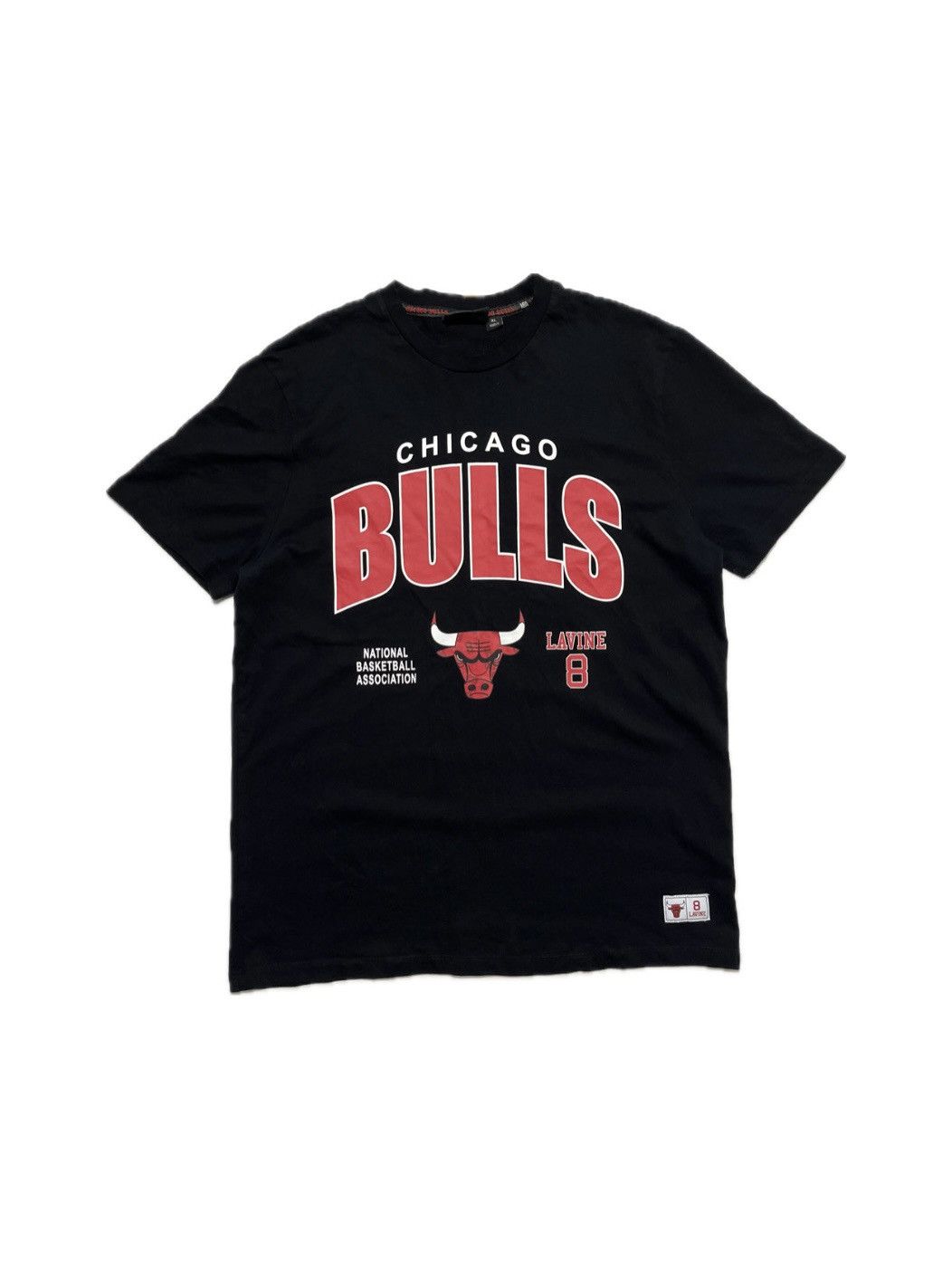 NBA Vintage Y2K CHICAGO BULLS NBA LAVINE Tee Streetwear Style Size US XL / EU 56 / 4 - 1 Thumbnail