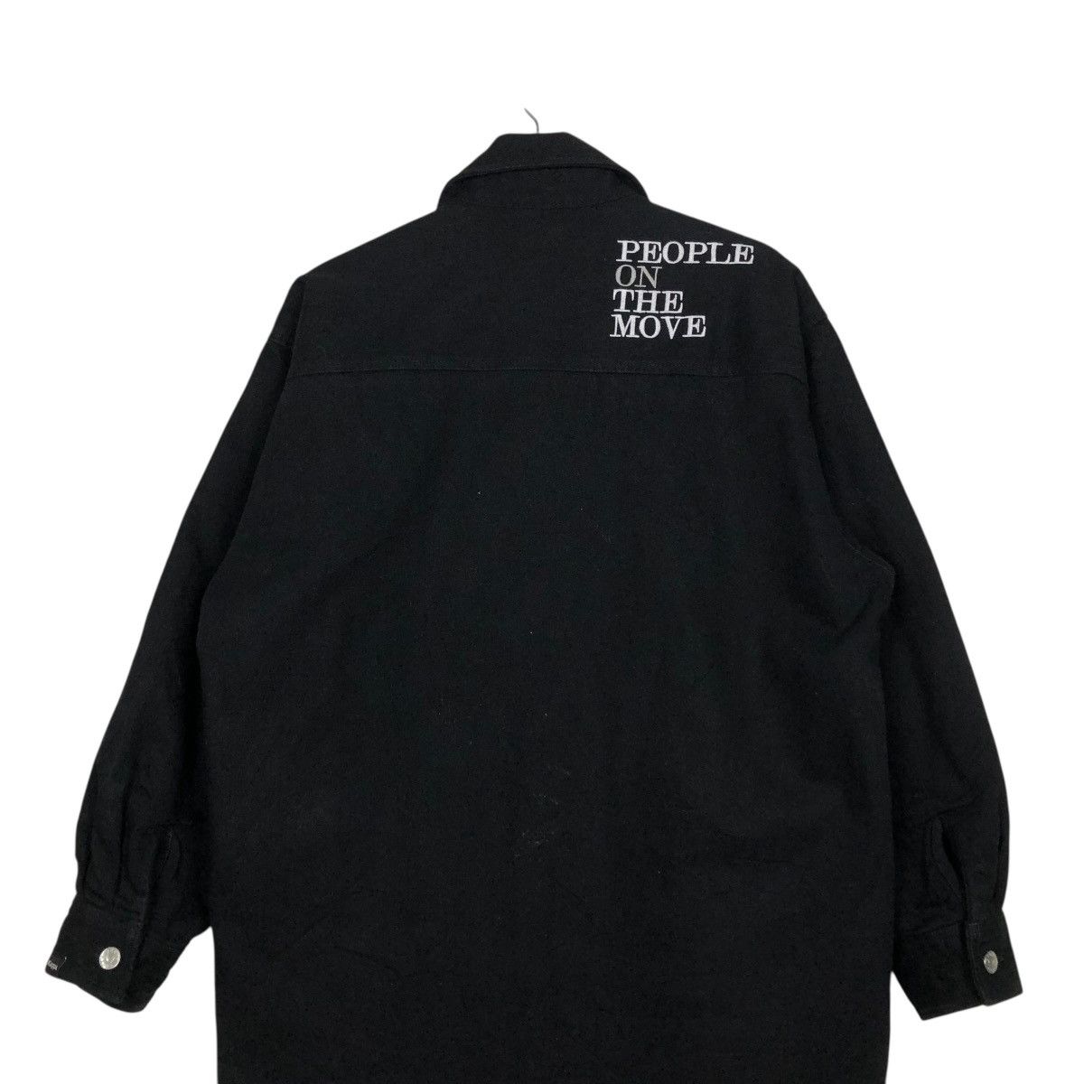 Japanese Brand 🔥RICH BLACK WOOL JACKET SNAP BUTTON KAPPA Size US XS / EU 42 / 0 - 11 Thumbnail