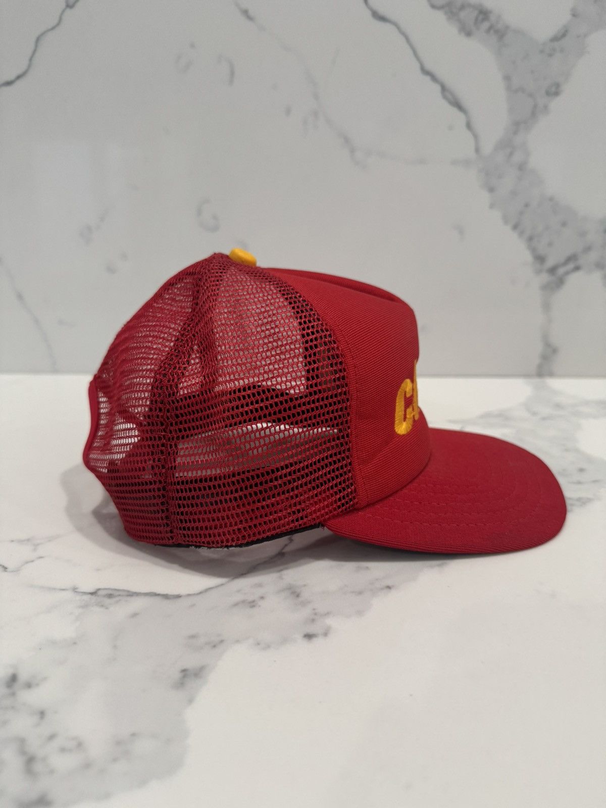 NFL Vintage 80’s Kansas City Chiefs Script Spellout Snapback Hat Size ONE SIZE - 5 Thumbnail