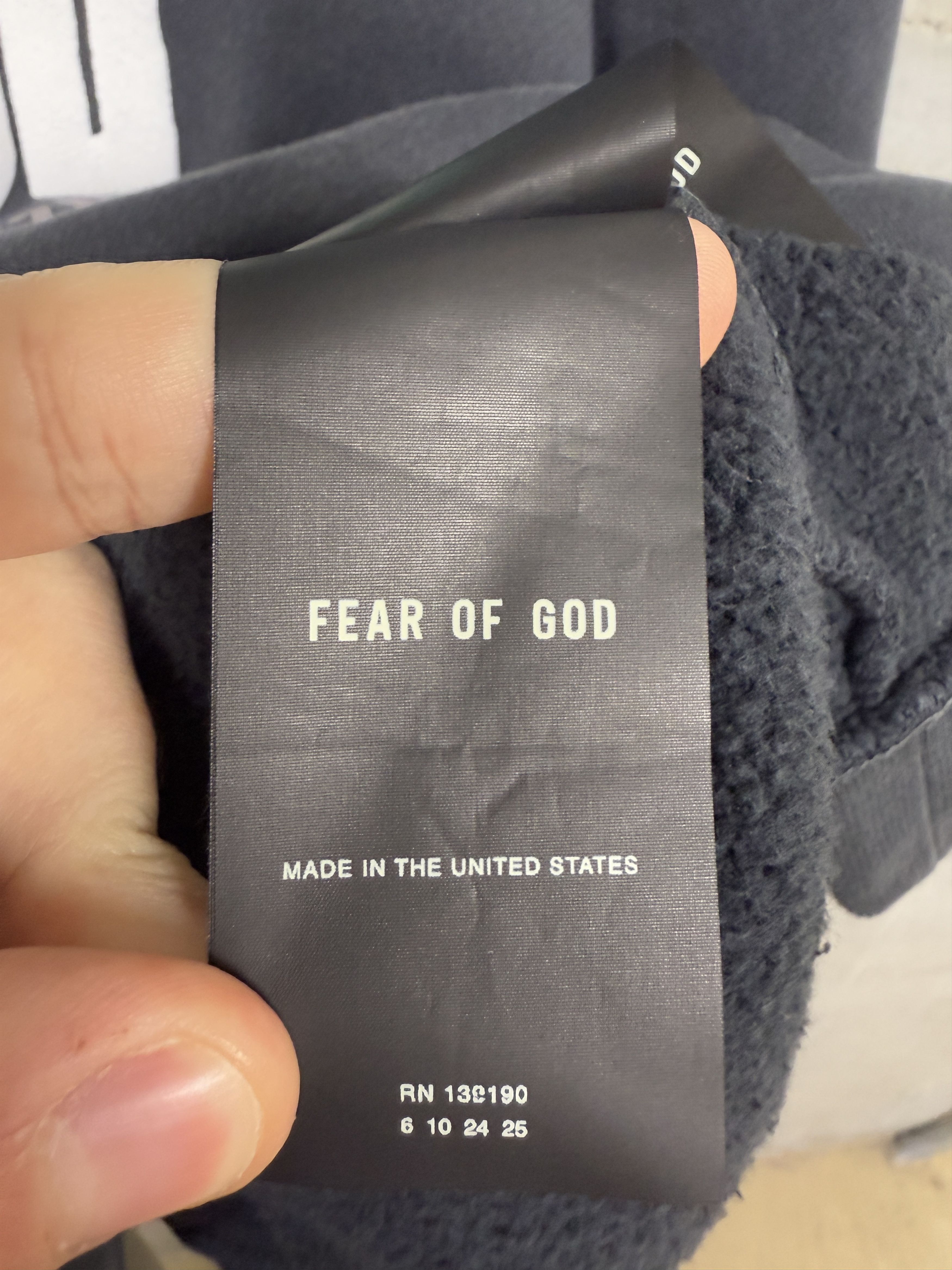 Fear of God × RRR-123 Fear of God x RRR-123 Mountain Hoodie Size US L / EU 52-54 / 3 - 5 Thumbnail