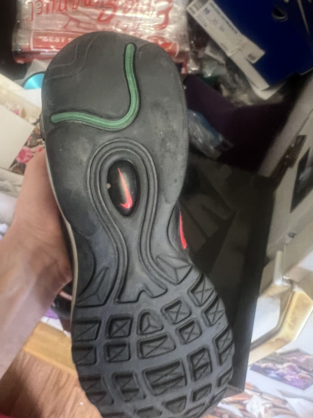 Nike Nike Undefeated x Air Max 97 OG Black Size 10.5 AJ1986 001 Size US 10.5 / EU 43-44 - 12 Thumbnail