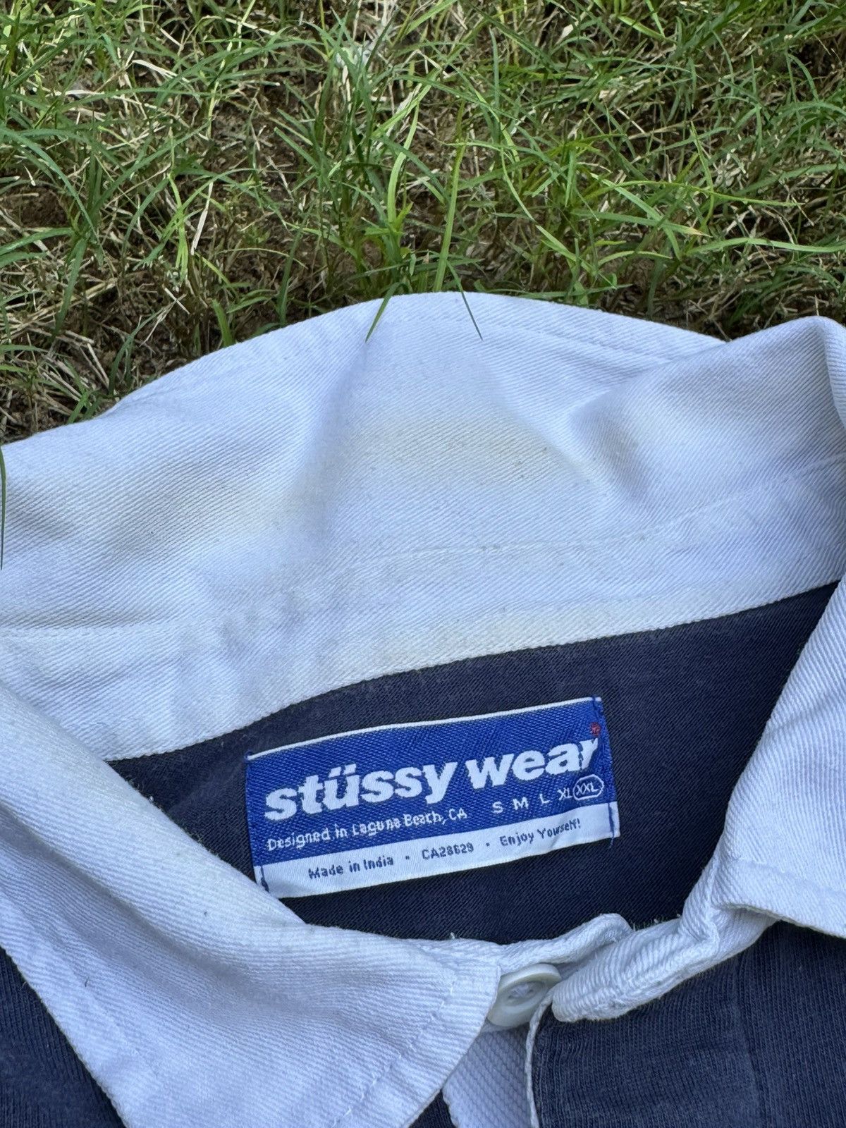 Stussy Vintage Stussy Polo Long Sleeve 90s Size US XXL / EU 58 / 5 - 8 Thumbnail