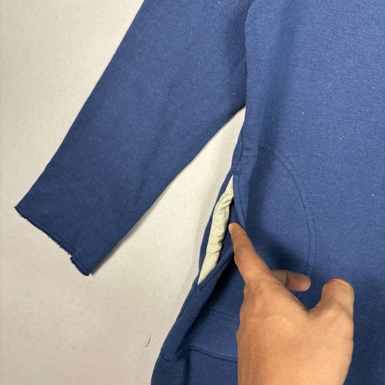 Margaret Howell MHL Margaret Howell Blue Crewneck Jumper Sweatshirt Size US M / EU 48-50 / 2 - 6 Thumbnail