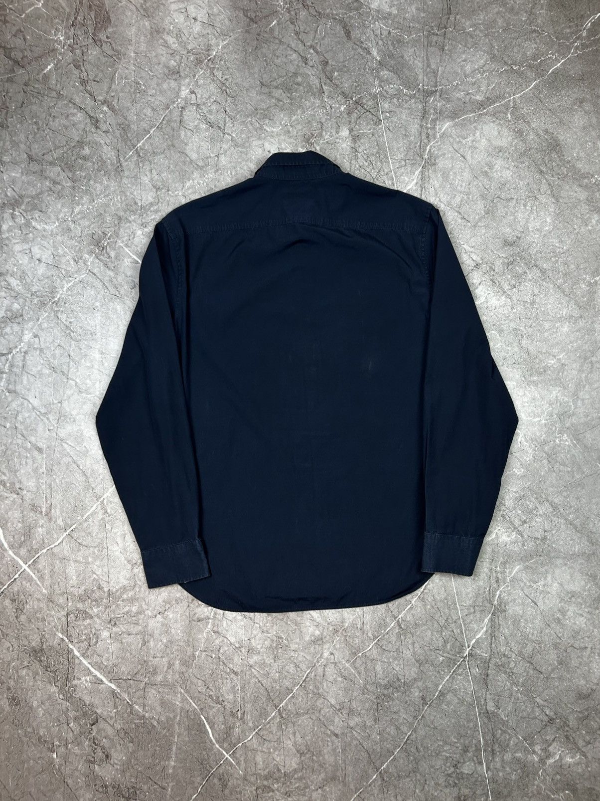 Burberry Burberry Brit Button Up Dark Blue Long Sleeve Nova Check Size US M / EU 48-50 / 2 - 15 Thumbnail