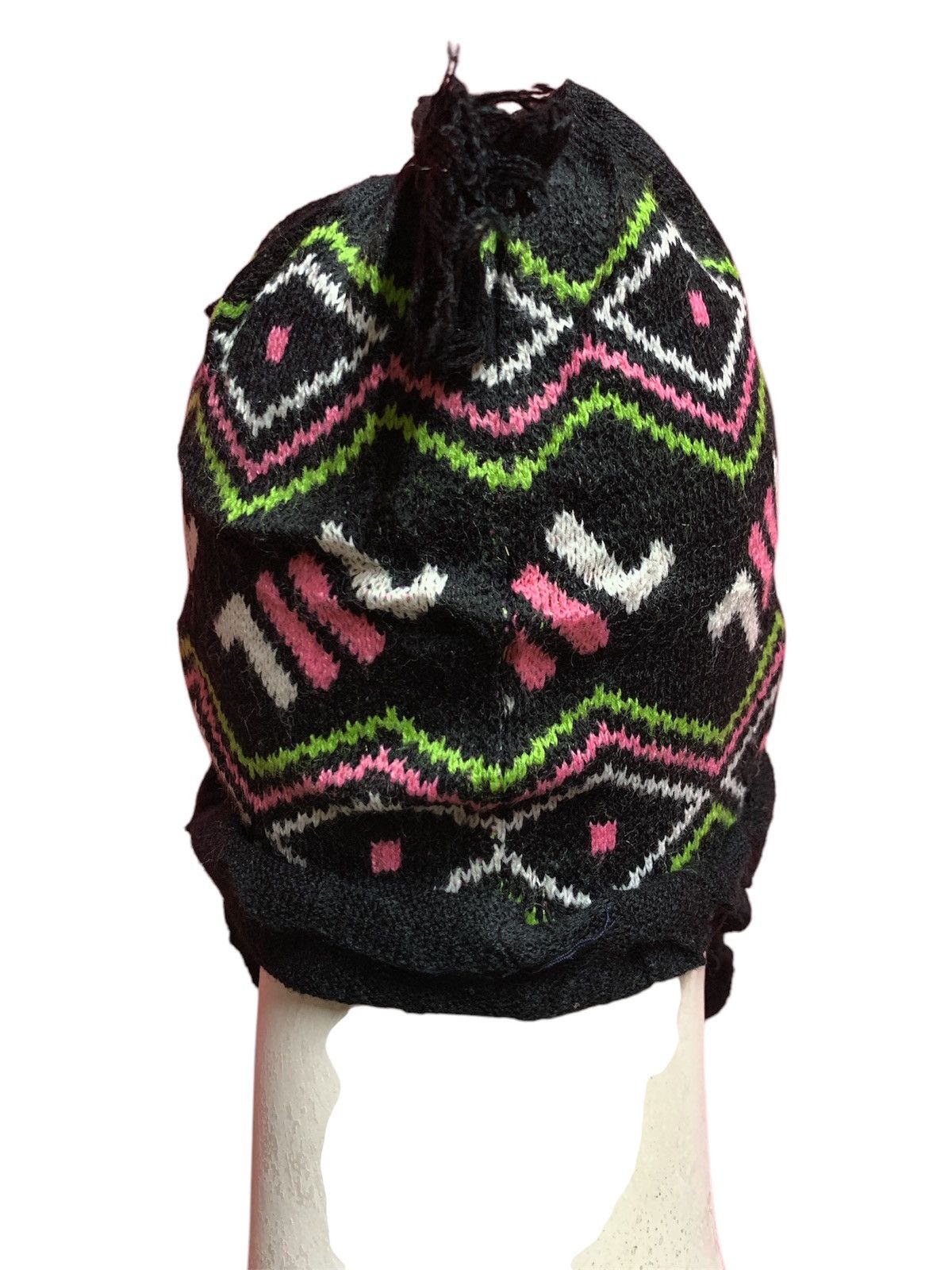 Fila × Vintage Fila Fisherman Beanie Snow Hat Snow Cap -D450 Size ONE SIZE - 4 Thumbnail
