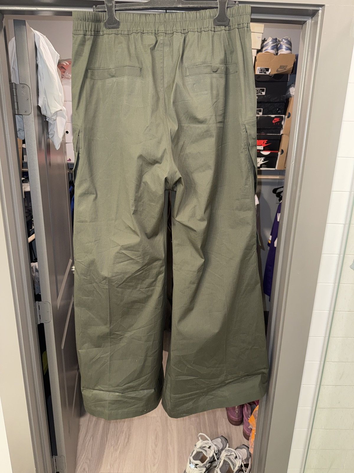 Rick Owens Rick Owens Khaki Concordians Cargobelas Size US 40 / EU 56 - 5 Thumbnail
