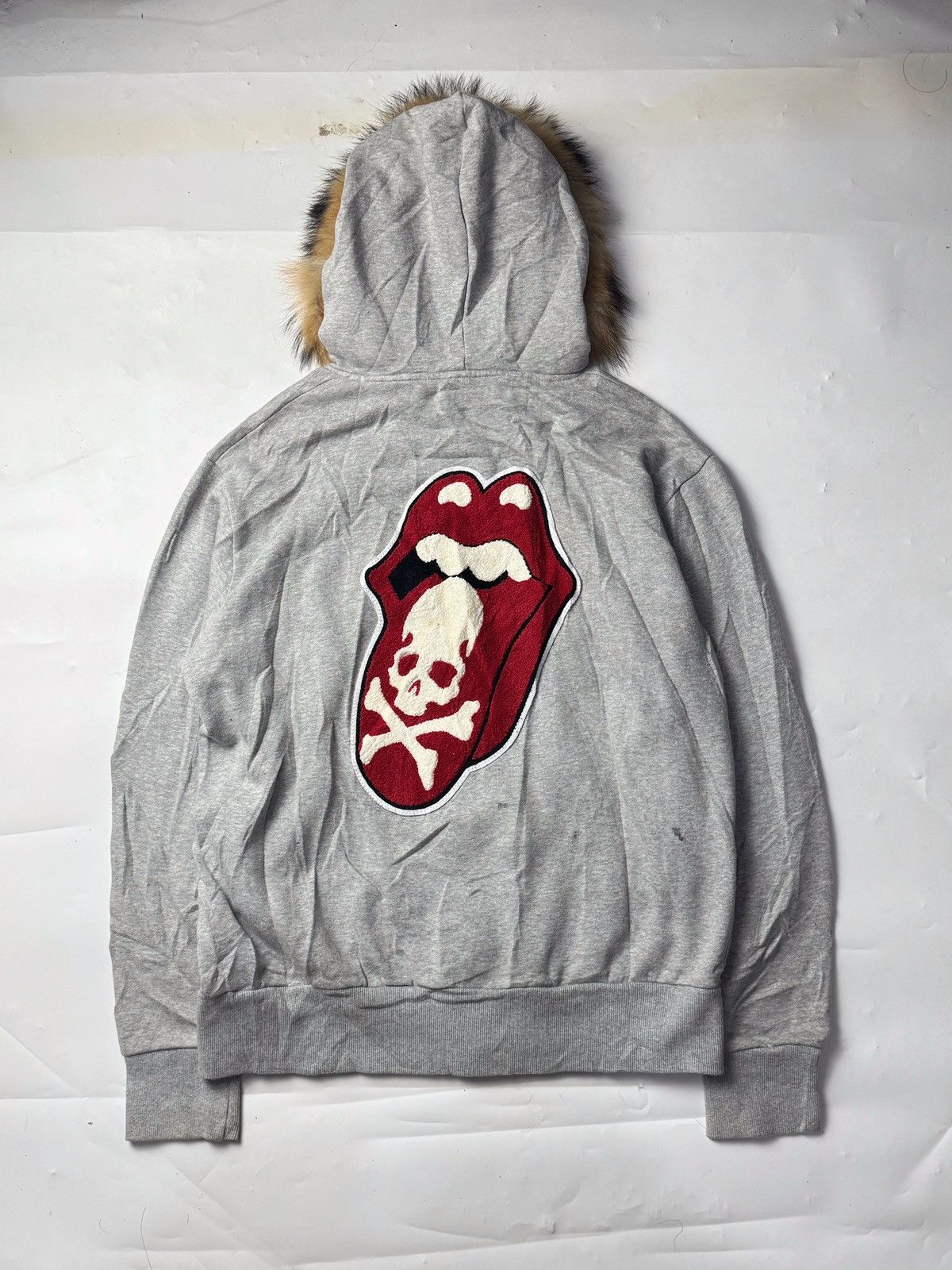 If Six Was Nine × Japanese Brand × Le Grande Bleu (L.G.B.) Furhoodie Skulls Gun Japanese Style Ifsix Lgb Size US L / EU 52-54 / 3 - 1 Thumbnail