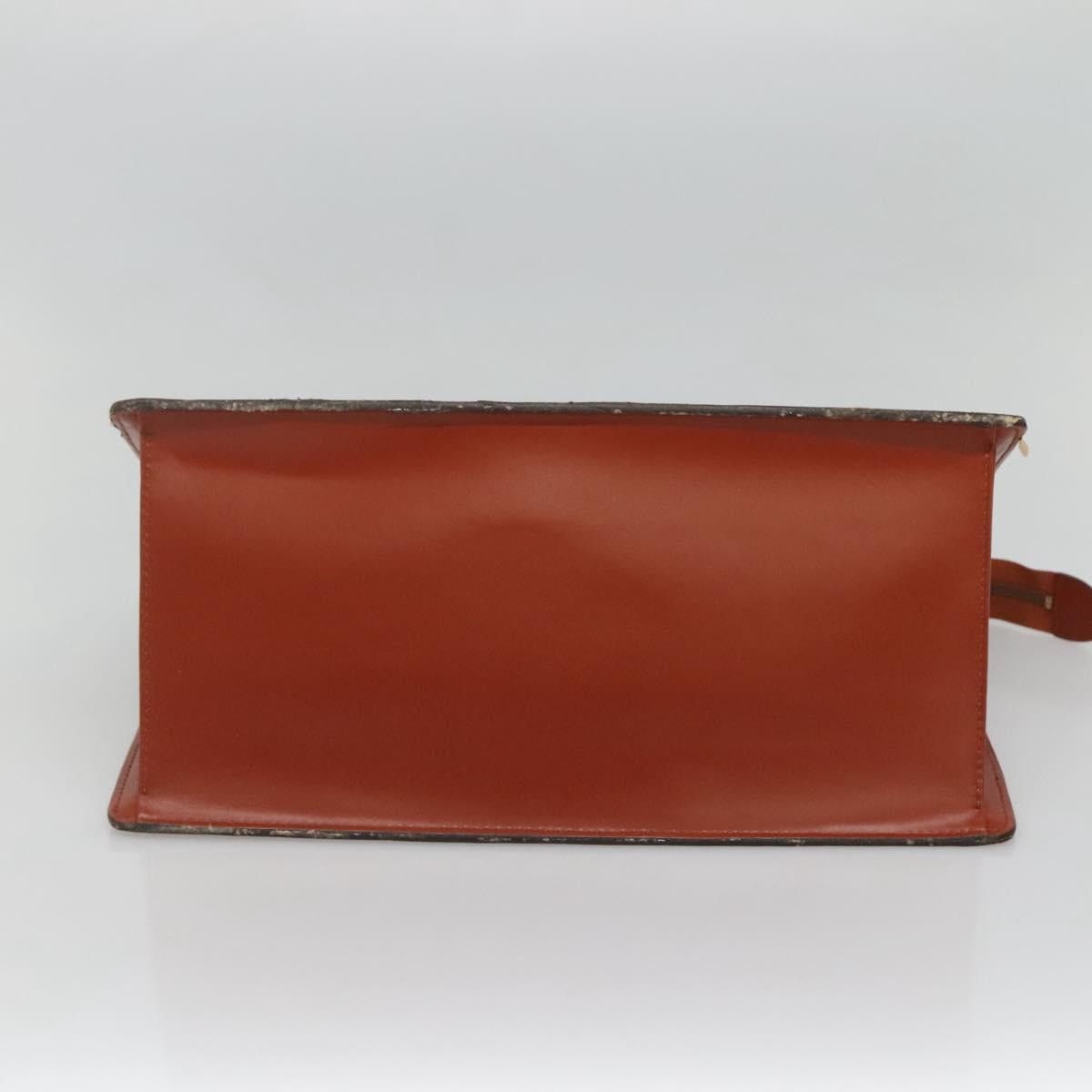 Louis Vuitton LOUIS VUITTON Epi Riviera Hand Bag Brown M48183 Size ONE SIZE - 9 Thumbnail