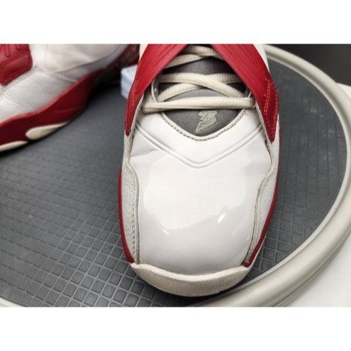 Jordan Brand Air Jordan mens 11.5 Retro 8.0 Retro White Red amazing condi Size US 11.5 / EU 44-45 - 13 Thumbnail