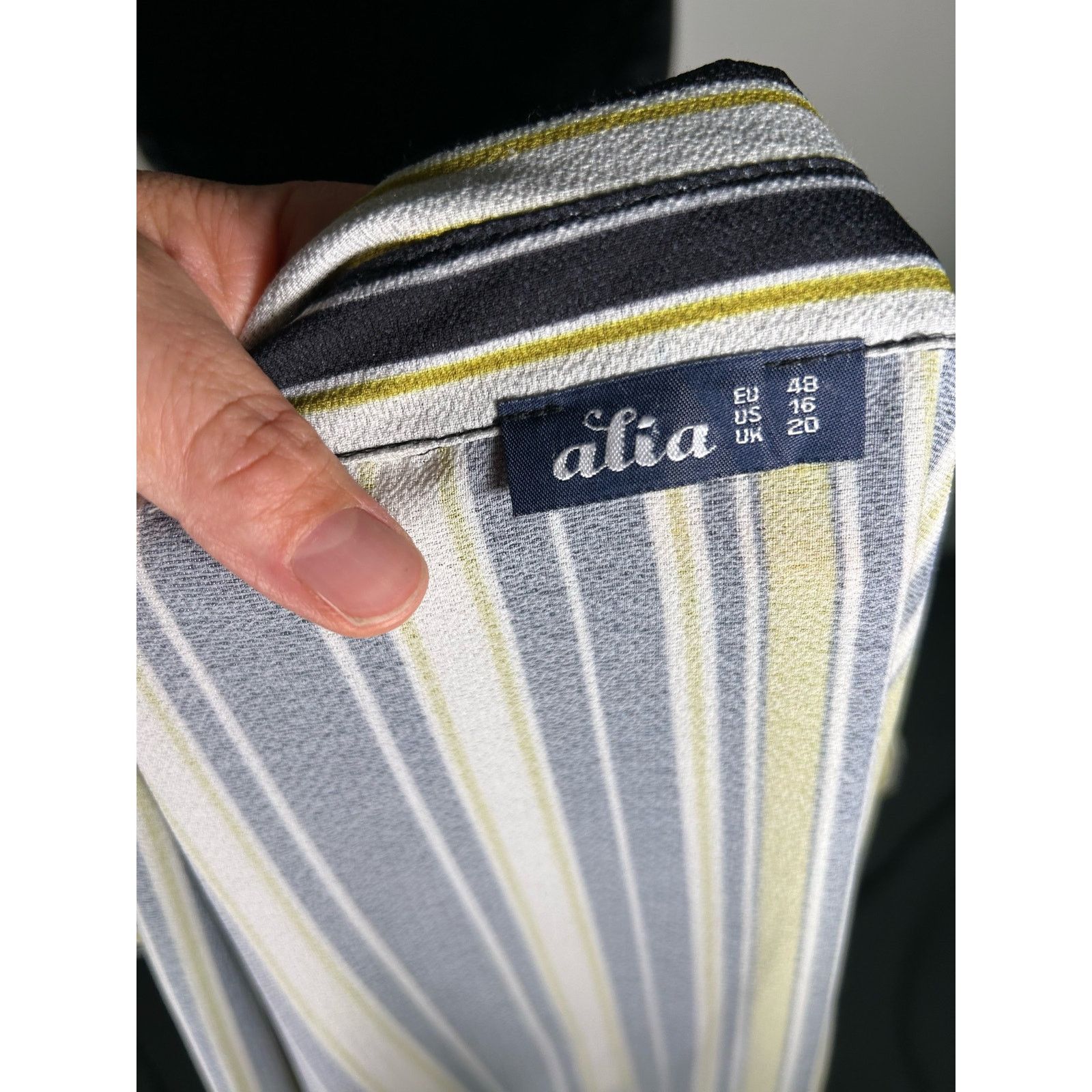 Other Alia Striped Maxi Dress US Size 16 Size XXL / US 16-18 / IT 52-54 - 7 Thumbnail