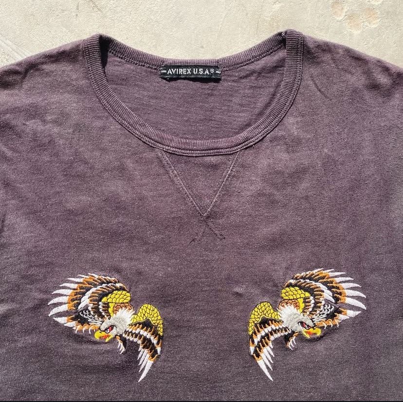 Avirex Vintage Avirex USA “Eagles” Embroidered LS Tee Size US L / EU 52-54 / 3 - 2 Thumbnail