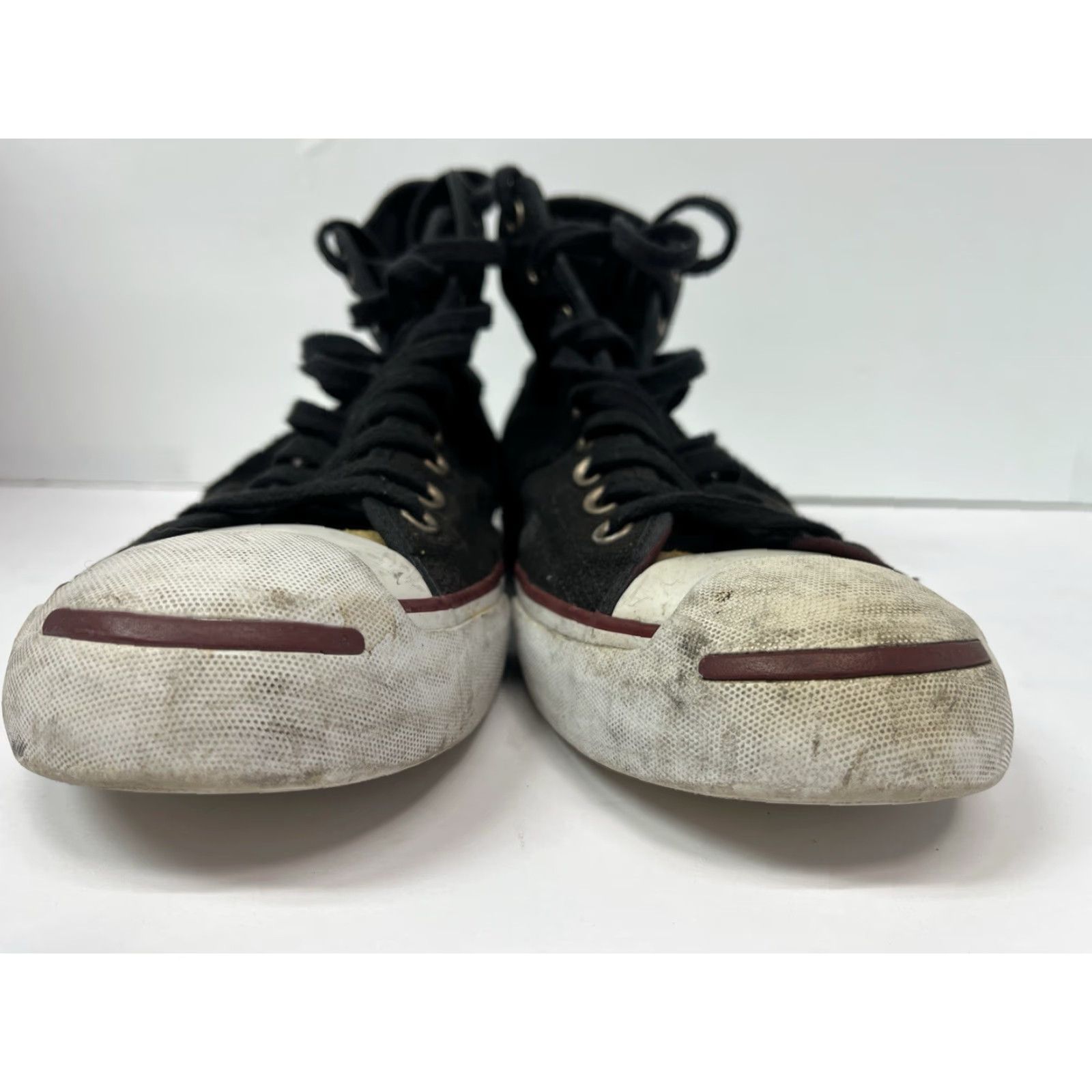 Converse Converse Jack Purcell Deus Ex Machina High Top Men Size 10 Black Leather Cap Toe Sneakers City Classic Designer Skater Limited Edition Size US 9 / EU 42 - 5 Thumbnail