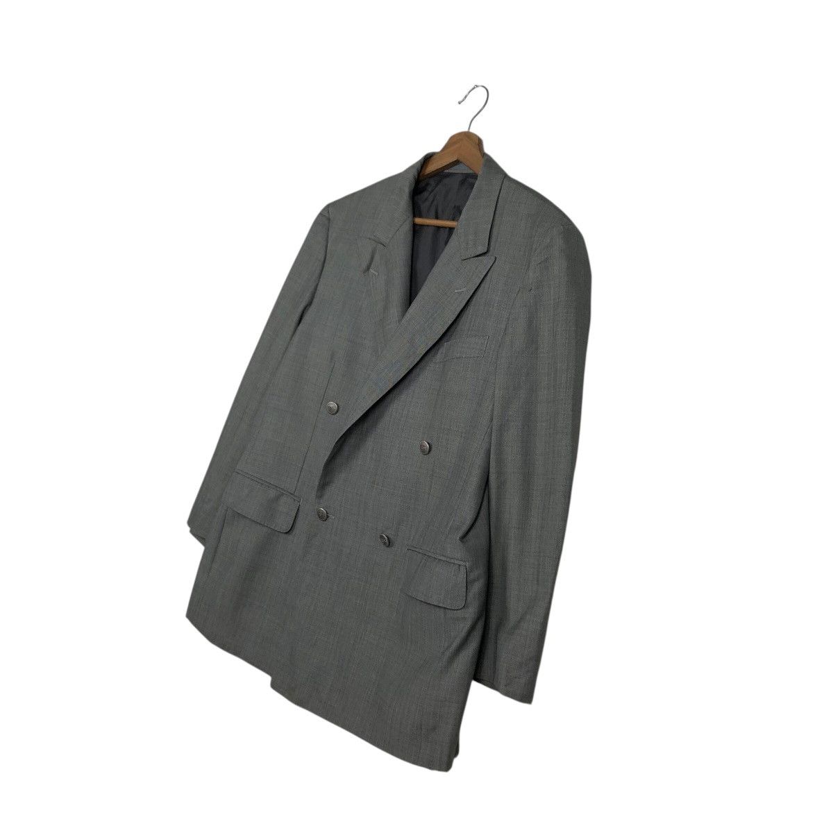Burberry 📌Rich Grey Vintage Double Breast Chore Jacket Burberry Size US M / EU 48-50 / 2 - 3 Thumbnail