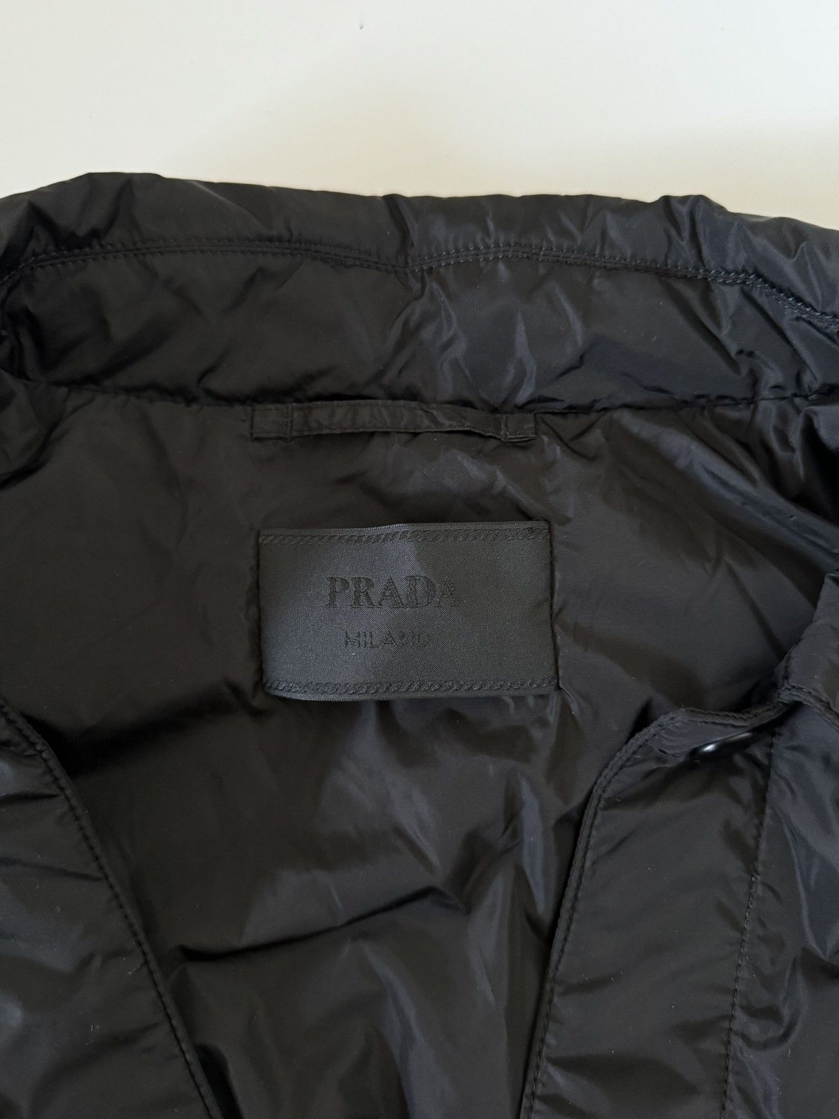 Prada Prada Logo Re-Nylon Light Padded Jacket Size US XL / EU 56 / 4 - 5 Thumbnail