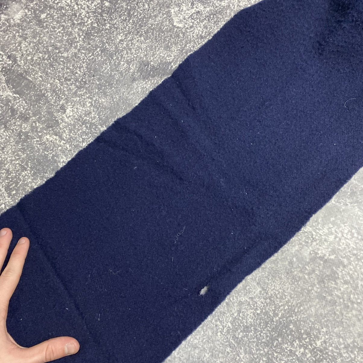 Barbour × Vintage Vintage Barbour Small logo Lambswool y2k opium scarf Size ONE SIZE - 7 Thumbnail