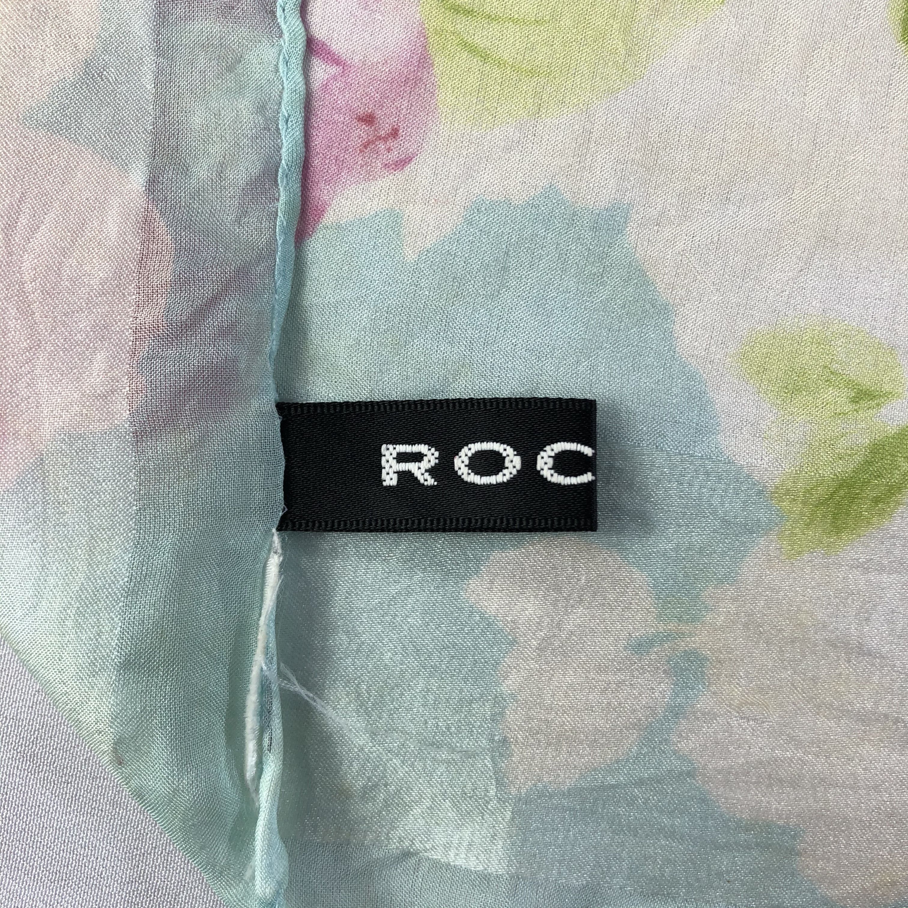 Rochas × Vintage Vintage Rochas Silk Scarf Size ONE SIZE - 6 Thumbnail
