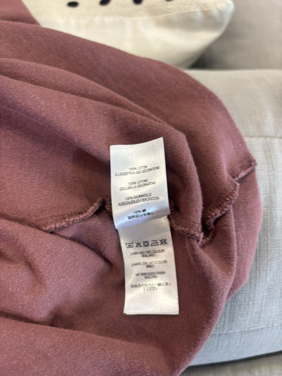 Supreme Supreme stitch tag tee Size US M / EU 48-50 / 2 - 6 Thumbnail