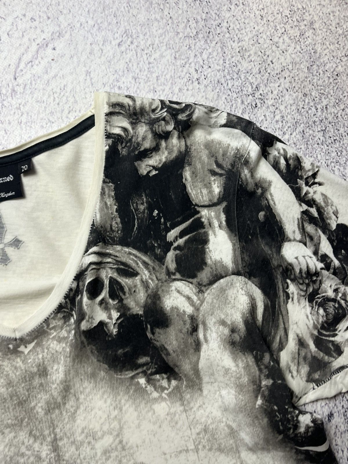 Vintage Vintage Judas Sinned Affliction Style Skeletons Streetwear Size US M / EU 48-50 / 2 - 8 Thumbnail