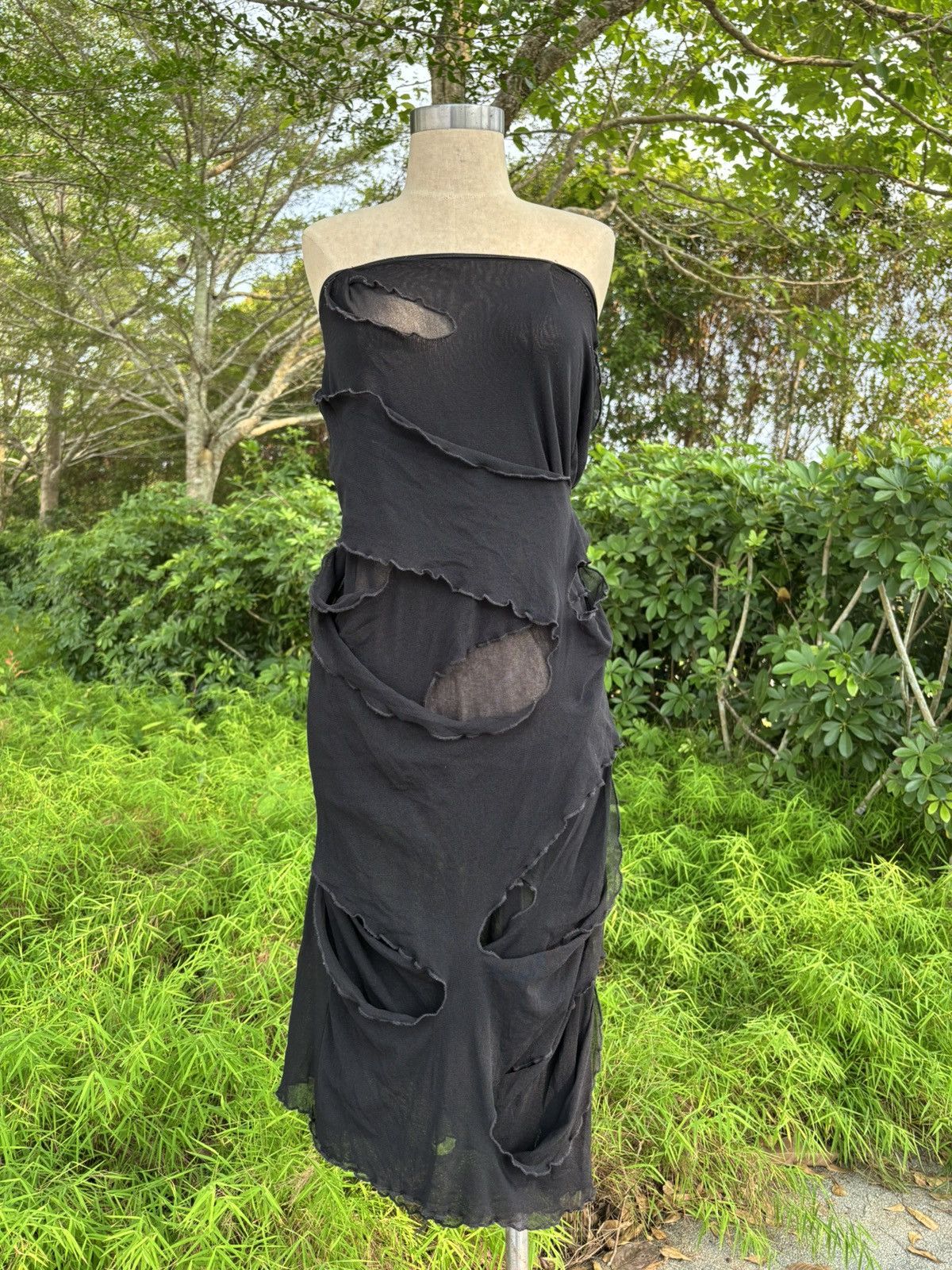 Vintage Vintage lip service mesh tube dress Size M / US 6-8 / IT 42-44 - 1 Thumbnail