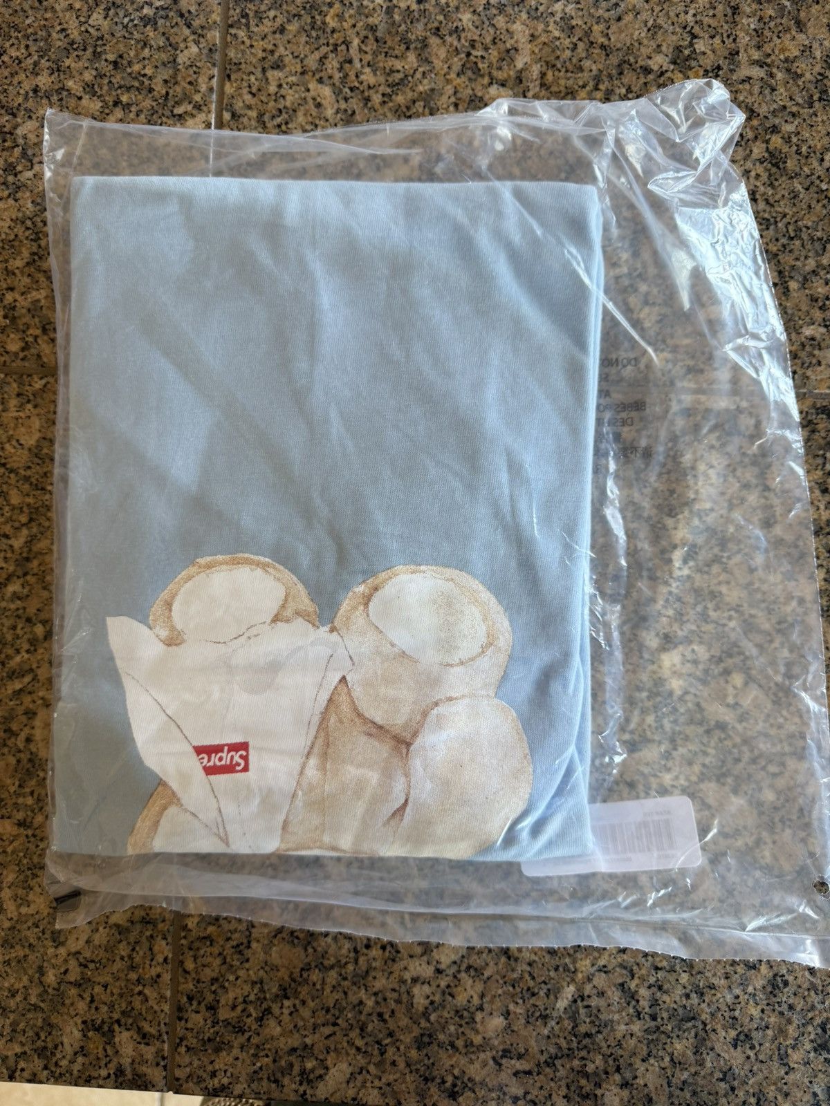 Supreme Supreme Bear Tee SS25 Powder Blue Large | Grailed