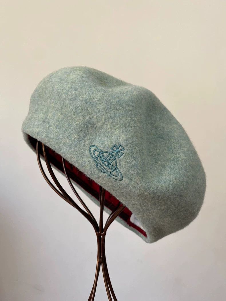 Vivienne Westwood Vivienne Westwood A vintage blue-green beret Size ONE SIZE - 1 Thumbnail