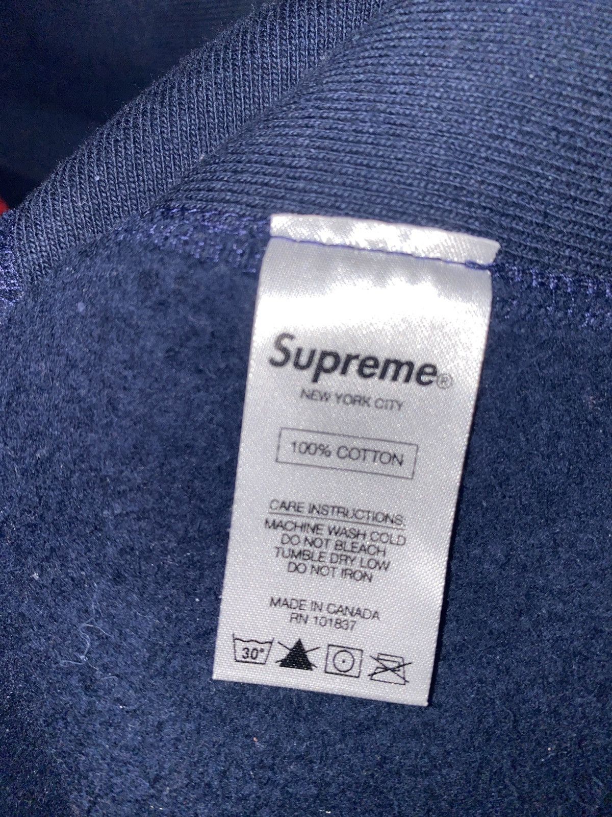 Supreme Supreme Box Logo Crew Neck FW2015 Size US M / EU 48-50 / 2 - 5 Thumbnail