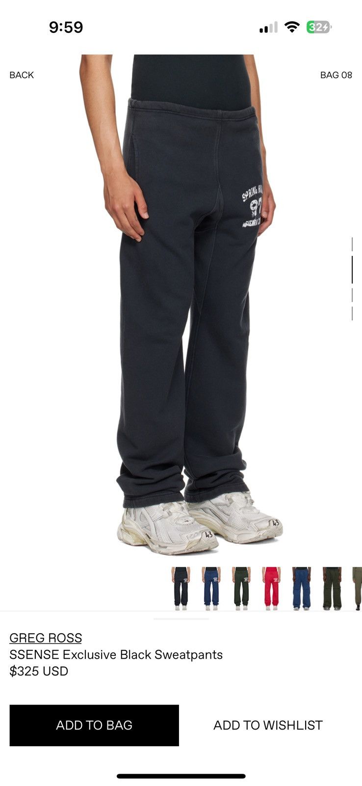 Greg Ross Greg Ross Sierra Canyon Sweatpants | Grailed