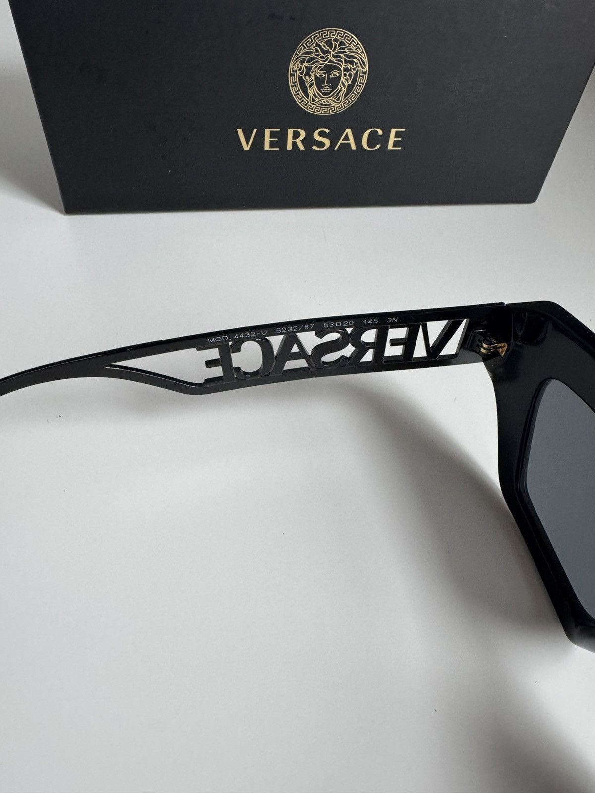 Versace Black Versace Sunglasses VE4432U Size ONE SIZE - 7 Thumbnail