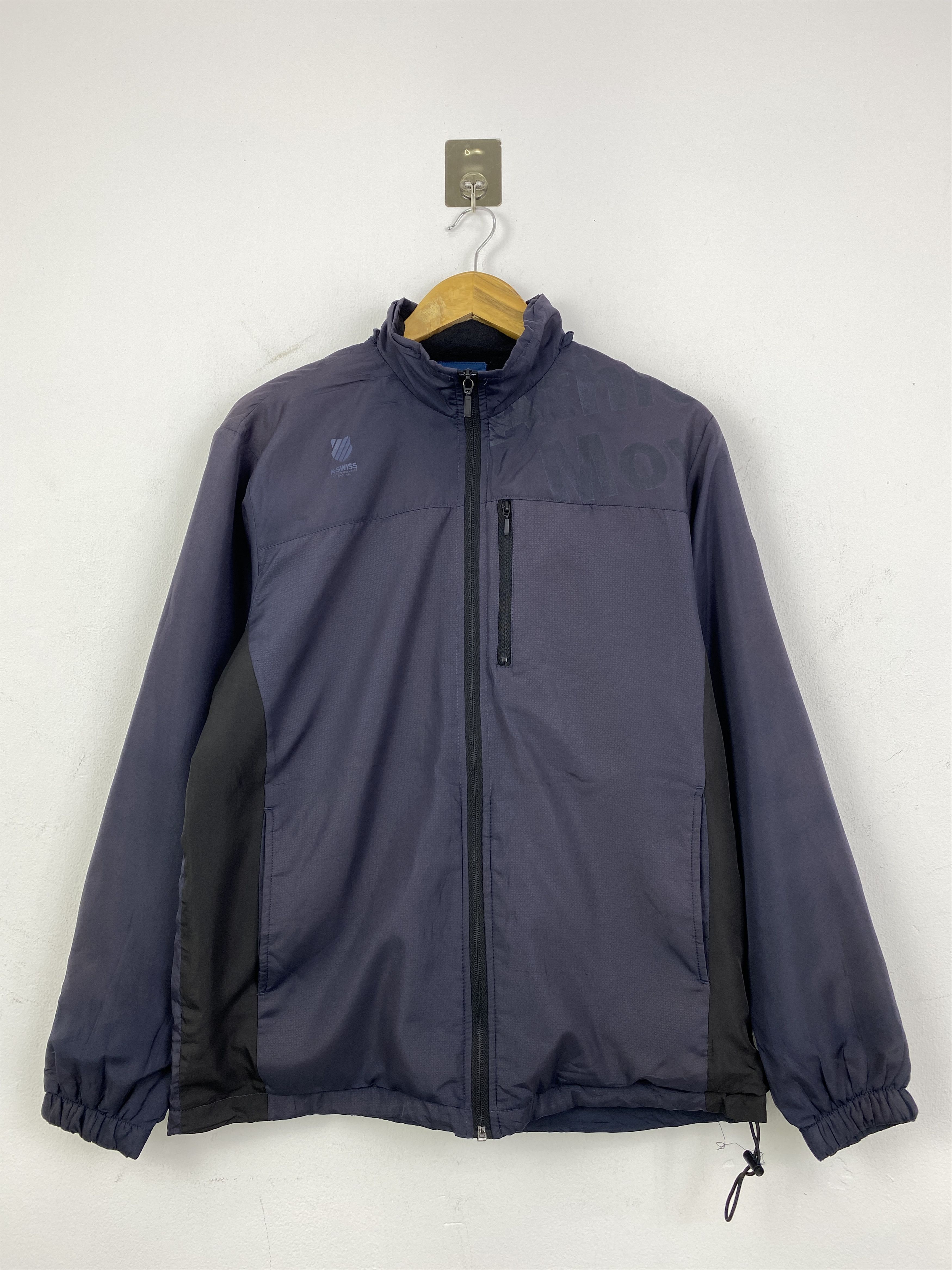 K-Swiss Vintage K-SWISS Track Jacket Windbreaker JA0199 Size US M / EU 48-50 / 2 - 1 Thumbnail