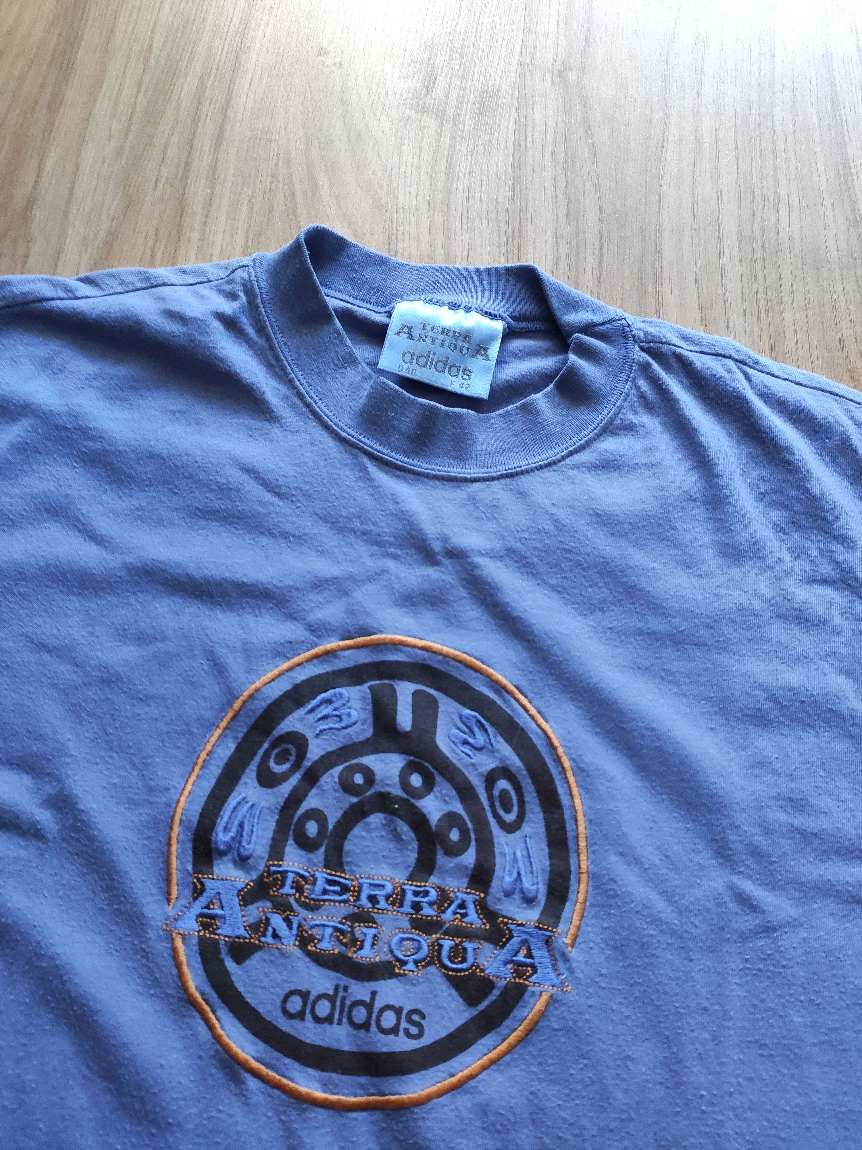 Adidas × Vintage Vintage Adidas Terra Antiqua t-shirt 90s 80s Size US L / EU 52-54 / 3 - 5 Thumbnail