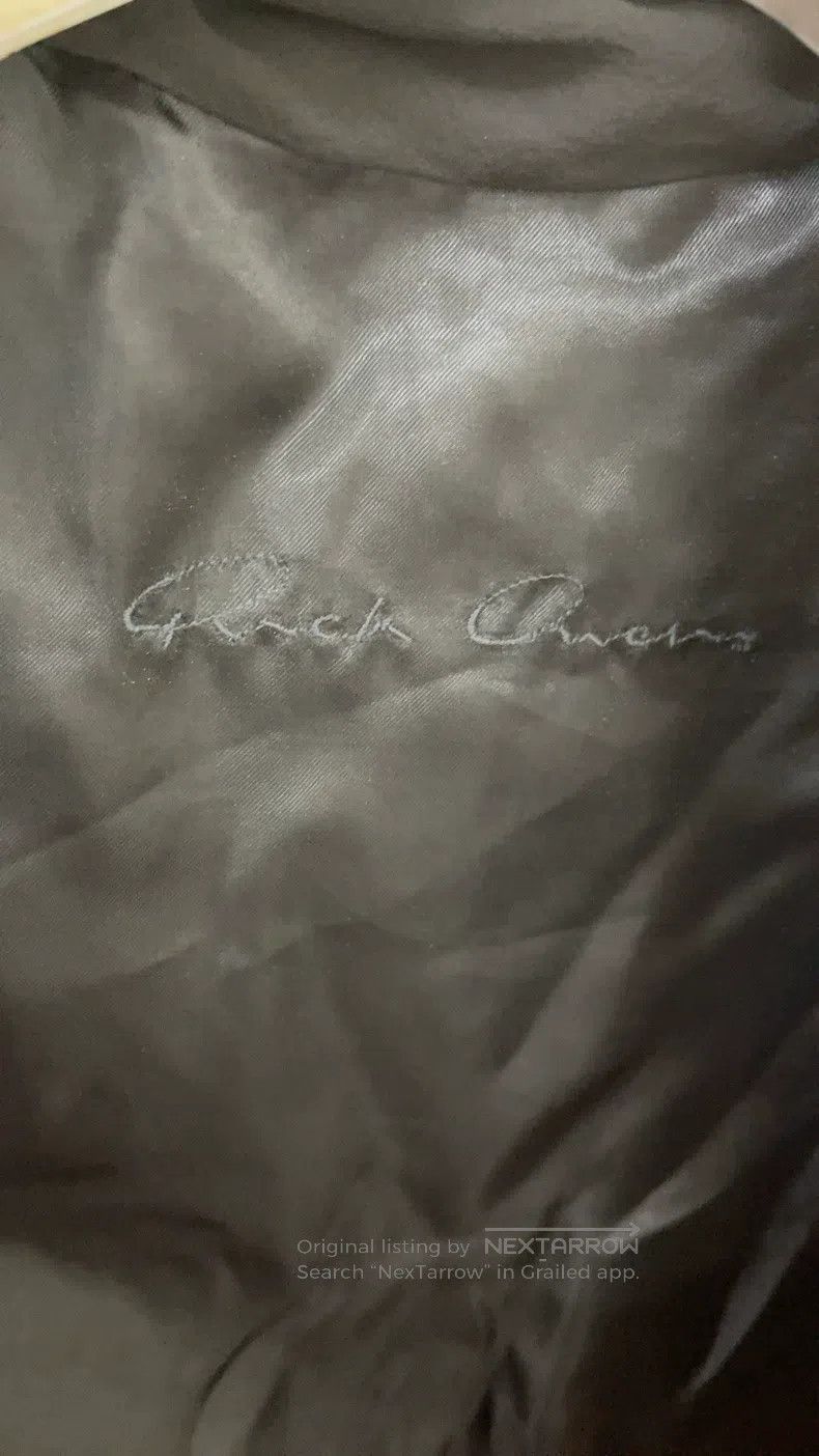 Rick Owens Rick Owens Wool silk mulberry silk black blazer jacket Size XS / US 0-2 / IT 36-38 - 8 Thumbnail