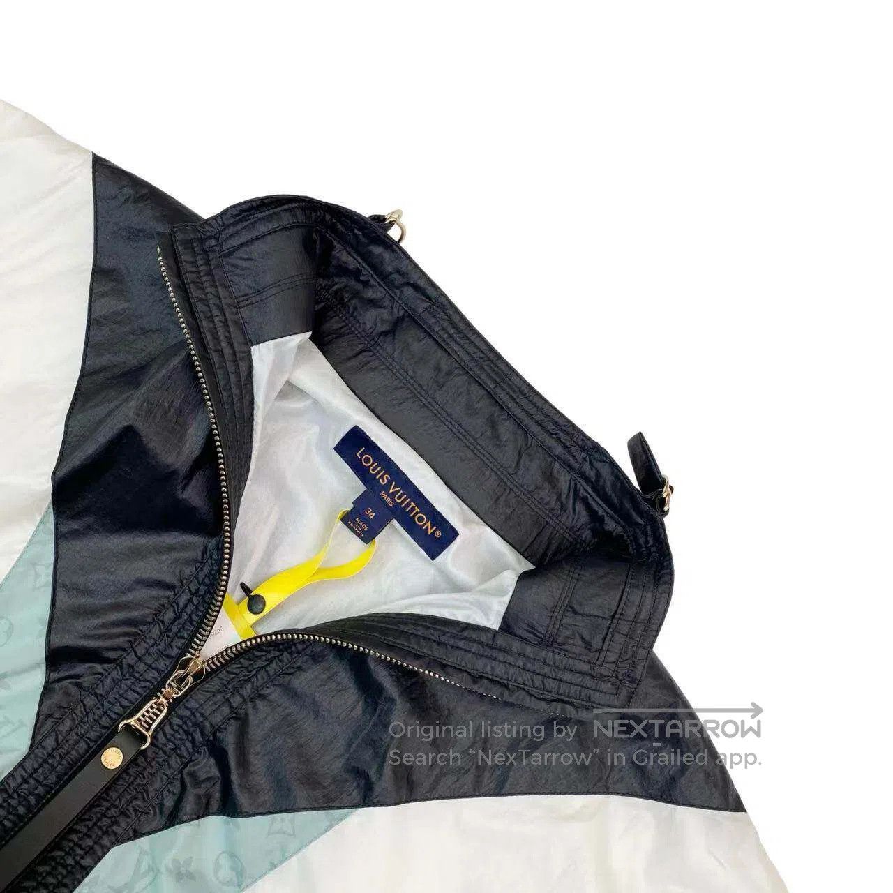 Louis Vuitton Louis Vuitton 24SS splicing presbycrime full print jacket| Size 4XL / US 24-26 - 3 Thumbnail