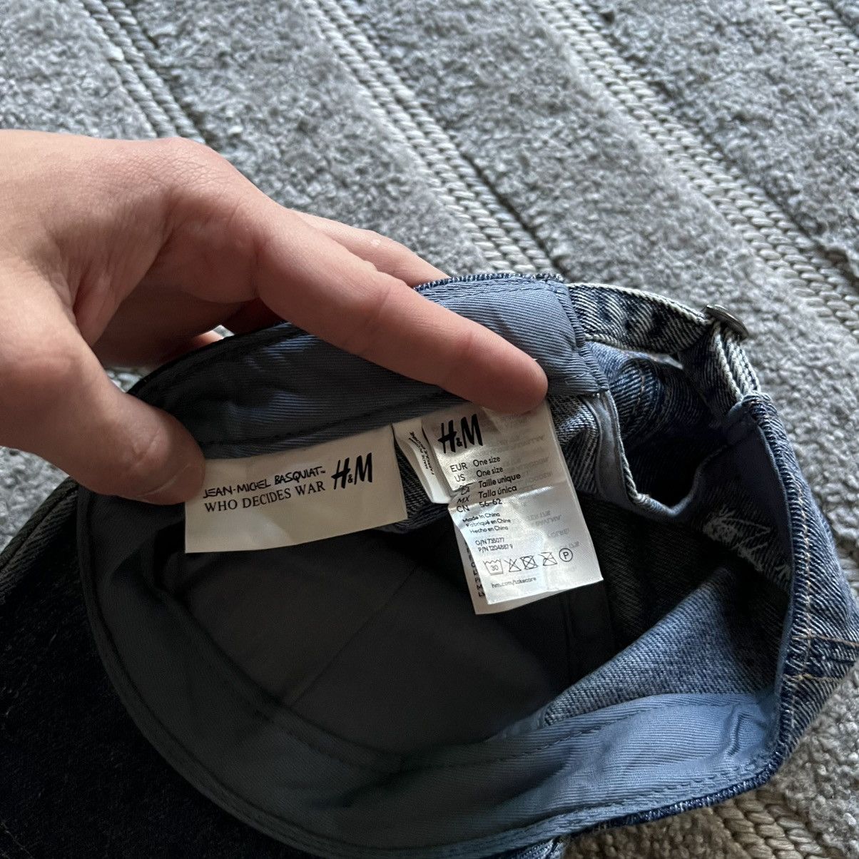 H&M × Jean-Michel Basquiat × Who Decides War Vintage Jean Michel Basquiat x Who Decides War Logo Cap Size ONE SIZE - 9 Thumbnail