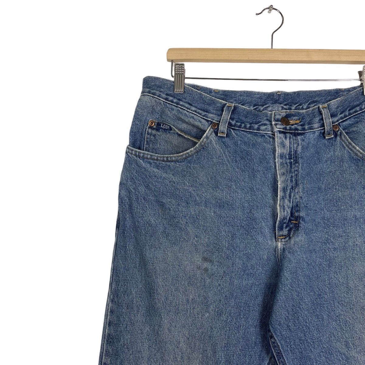 Japanese Brand × Lee 90s Lee Riders Blue Jeans Zipper Fly Jeans Size US 36 / EU 52 - 6 Thumbnail