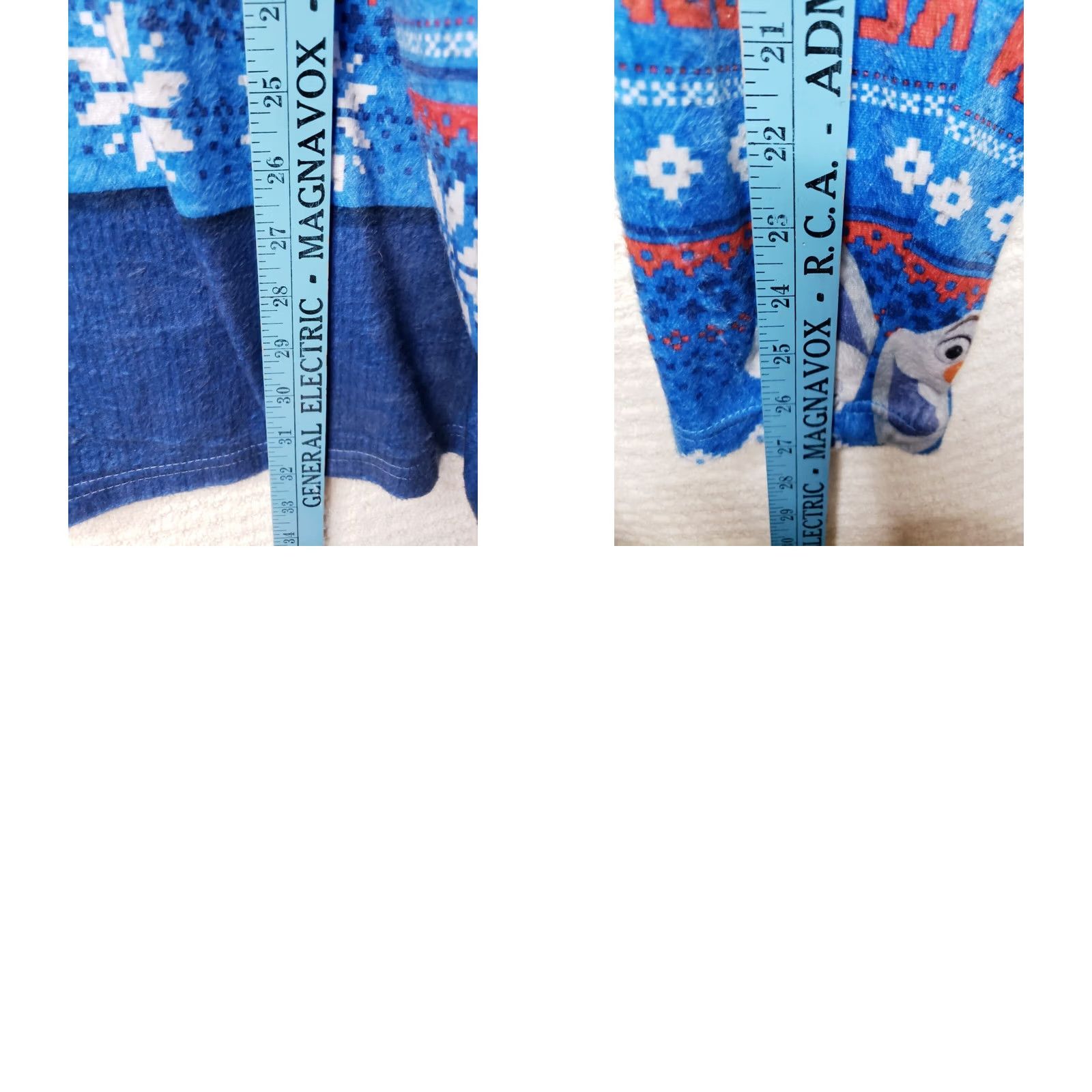 Disney VINTAGE Disney Frozen II Pullover Sweater Women 2XL Long Sleeve Olaf Christmas Knit Blue Ultra Cozy Womens Size XXL / US 16-18 / IT 52-54 - 9 Thumbnail
